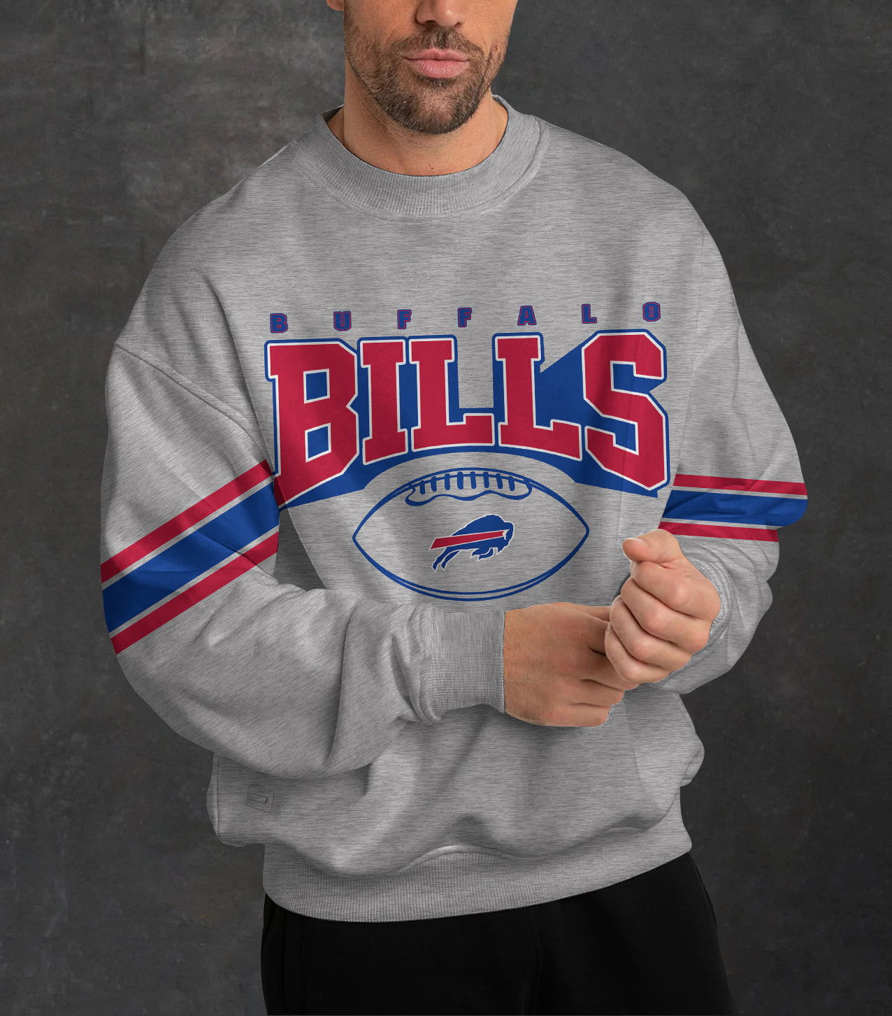 Buffalo Bills 3D Limited Edition Crew Neck sweatshirt