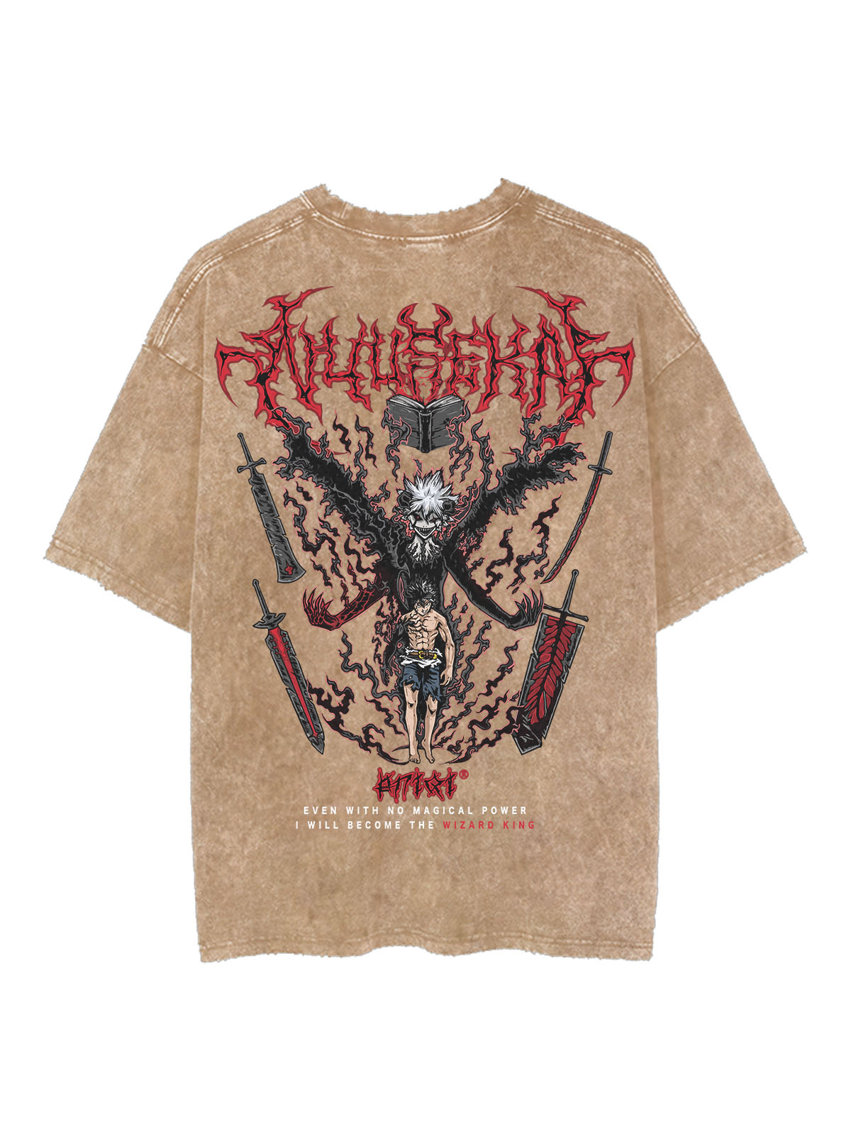 ASTA DEMON VINTAGE OVERSIZE TEE