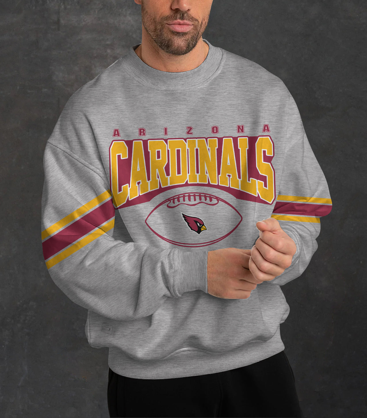 Arizona Cardinals 3D Limited Edition Crew Neck sweatshirt