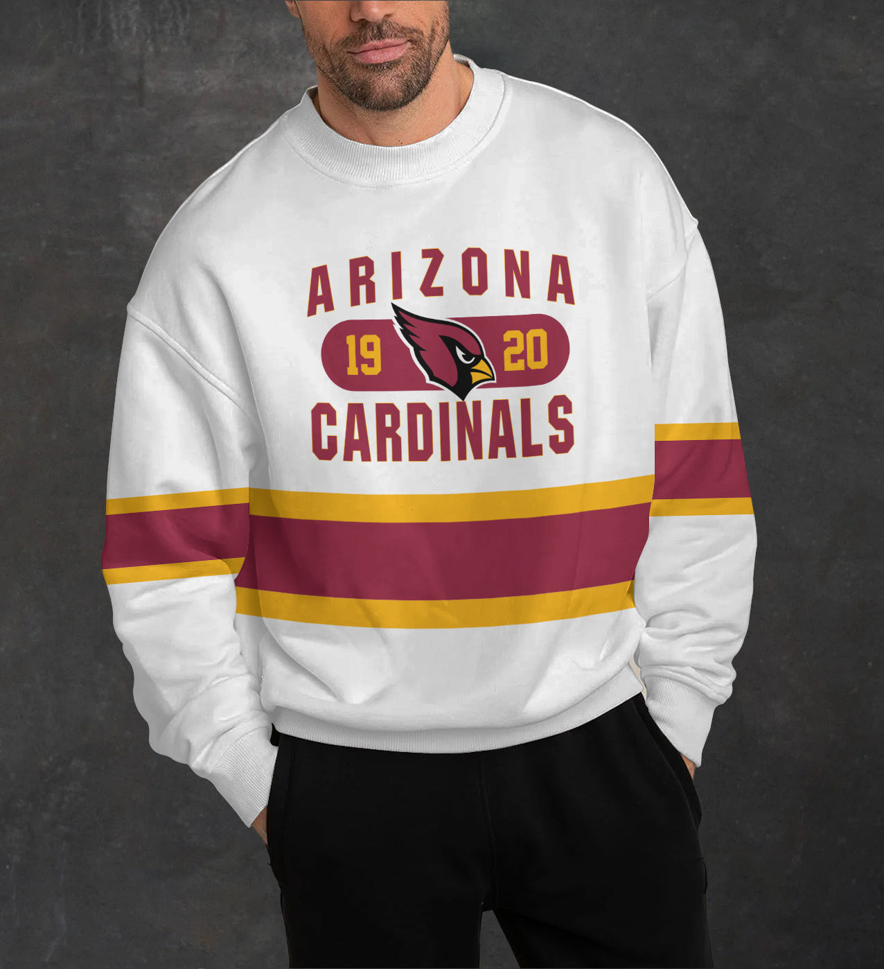Arizona Cardinals 3D Limited Edition Crew Neck sweatshirt