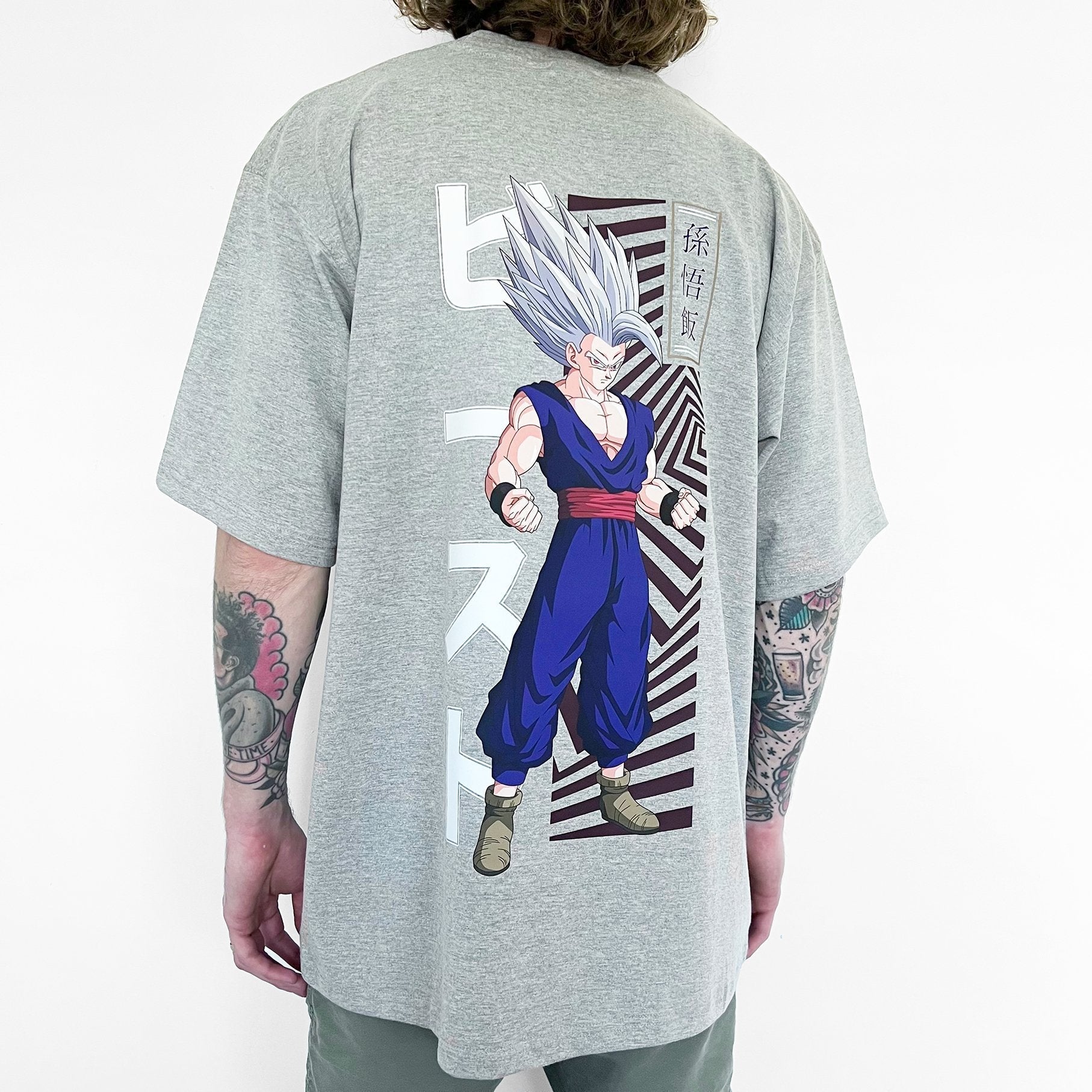 Beast Gohan Tee (heather grey)