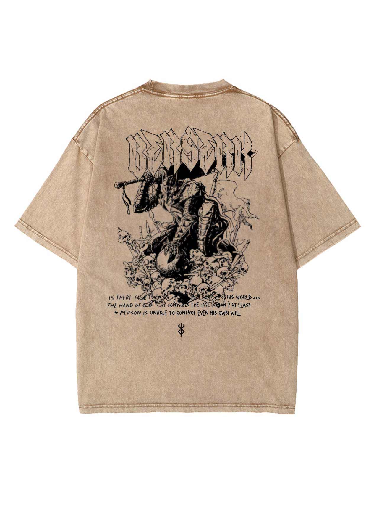 Guts Bloodshed Embroidered Vintage Tee