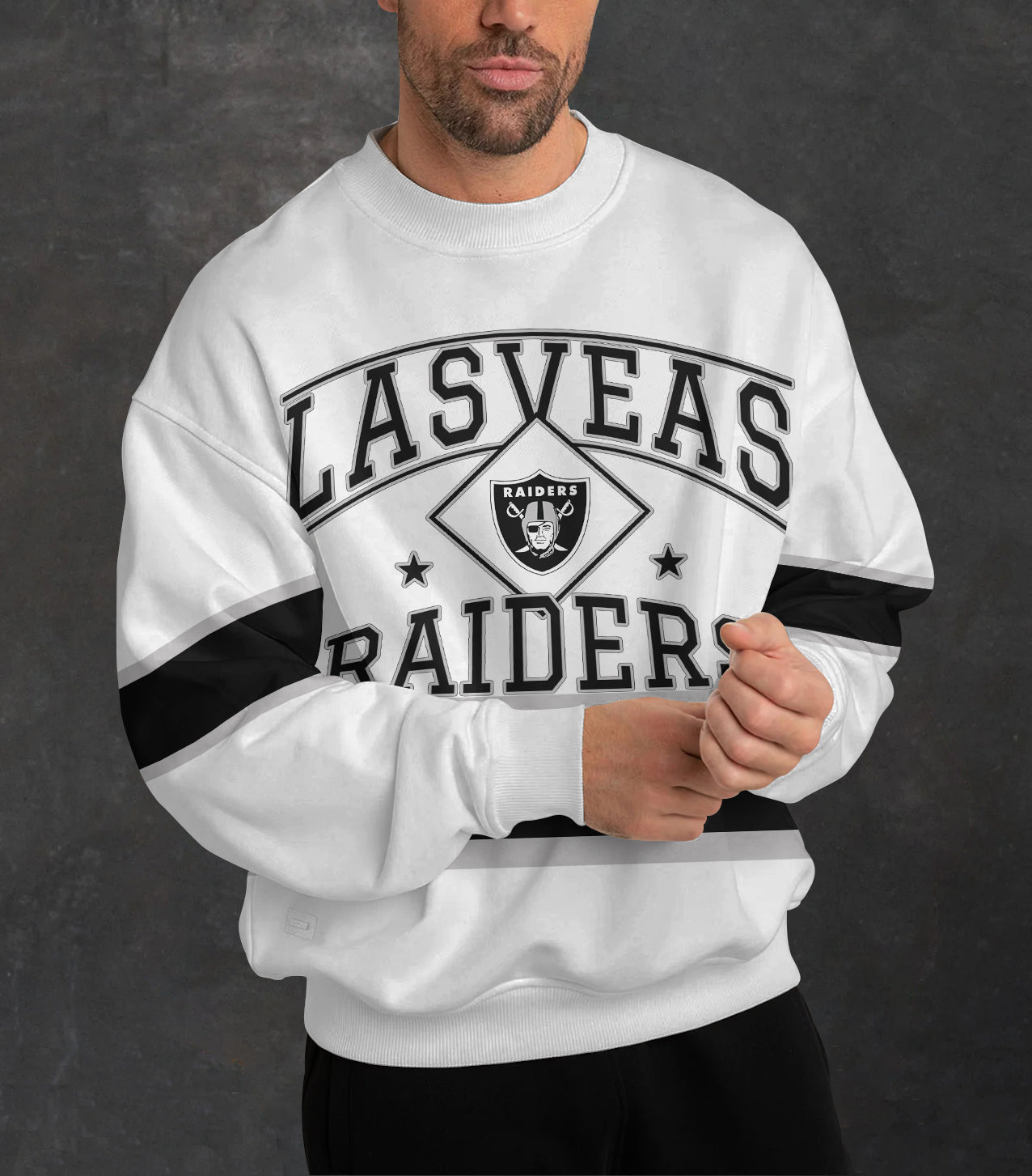 Las Vegas Raiders 3D Limited Edition Crew Neck sweatshirt