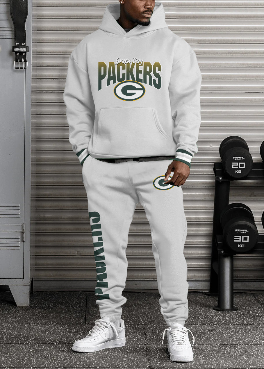 Green Bay Packers  3D Printed Pullover Hoodie And Sweatpant 2pcs Tracksuits