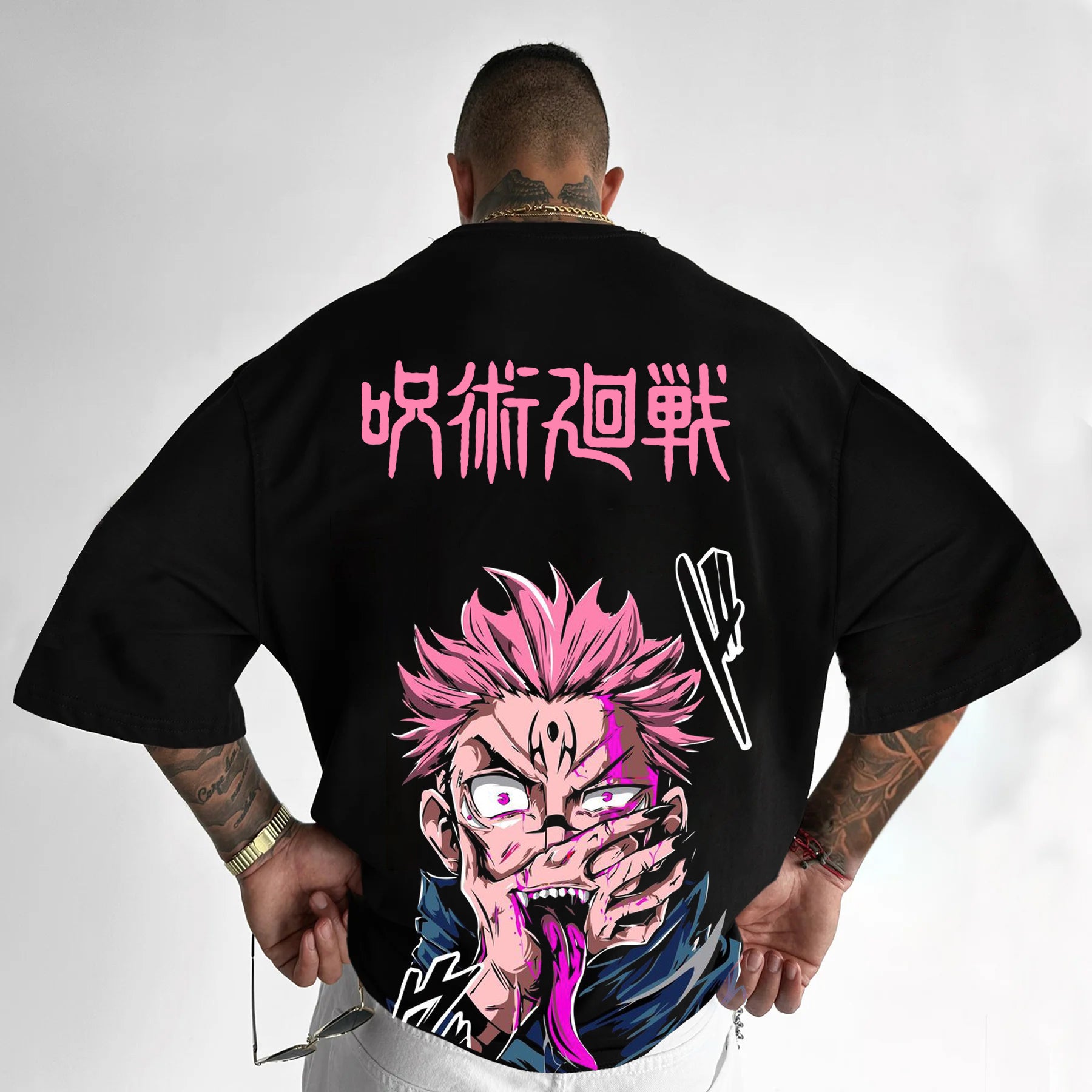 Casual Jujutsu Kaisen Anime Print T-Shirt