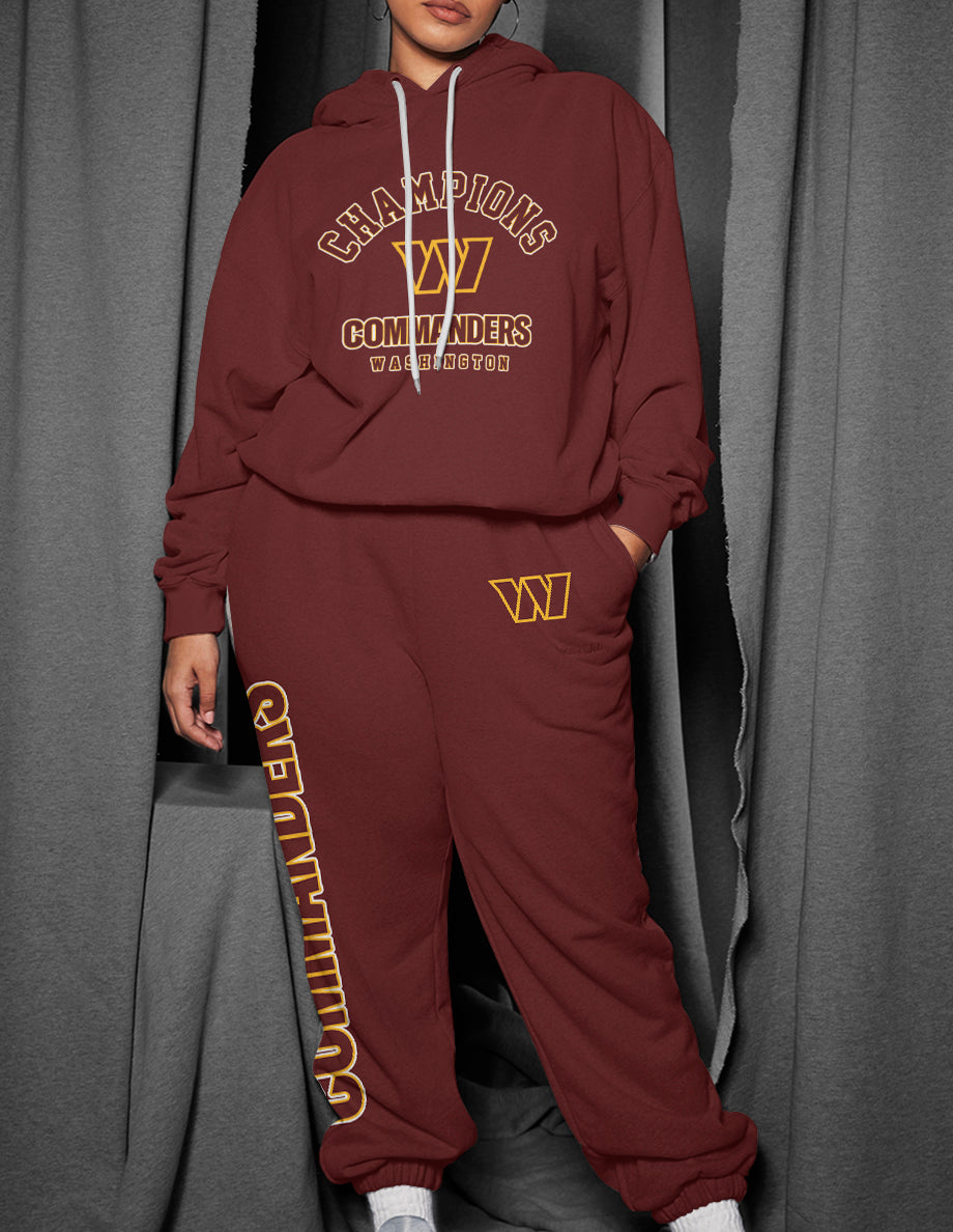 Washington Redskins 3D Printed Pullover Hoodie And Sweatpant 2pcs Tracksuits