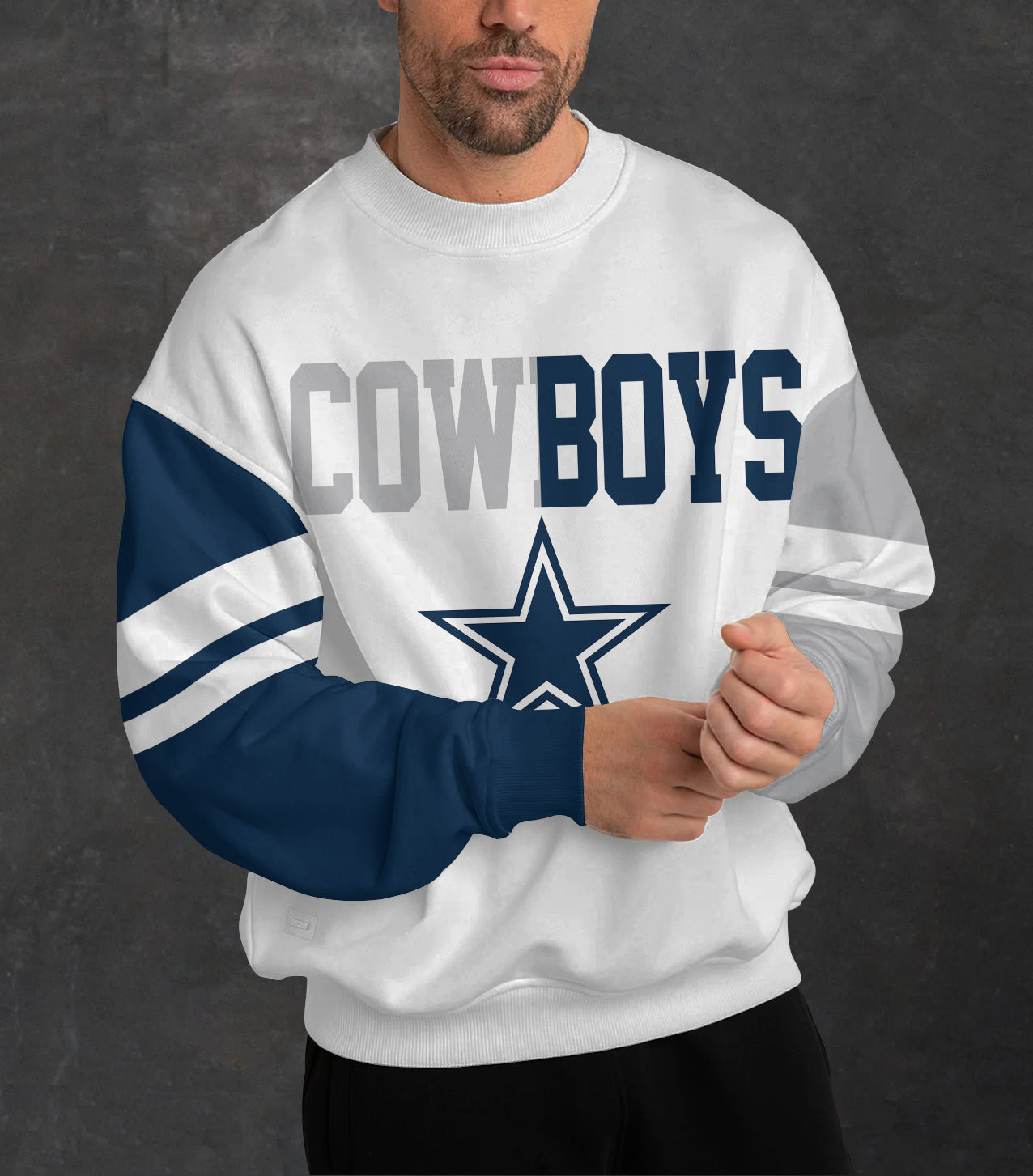 Dallas Cowboys 3D Limited Edition Crew Neck sweatshirt