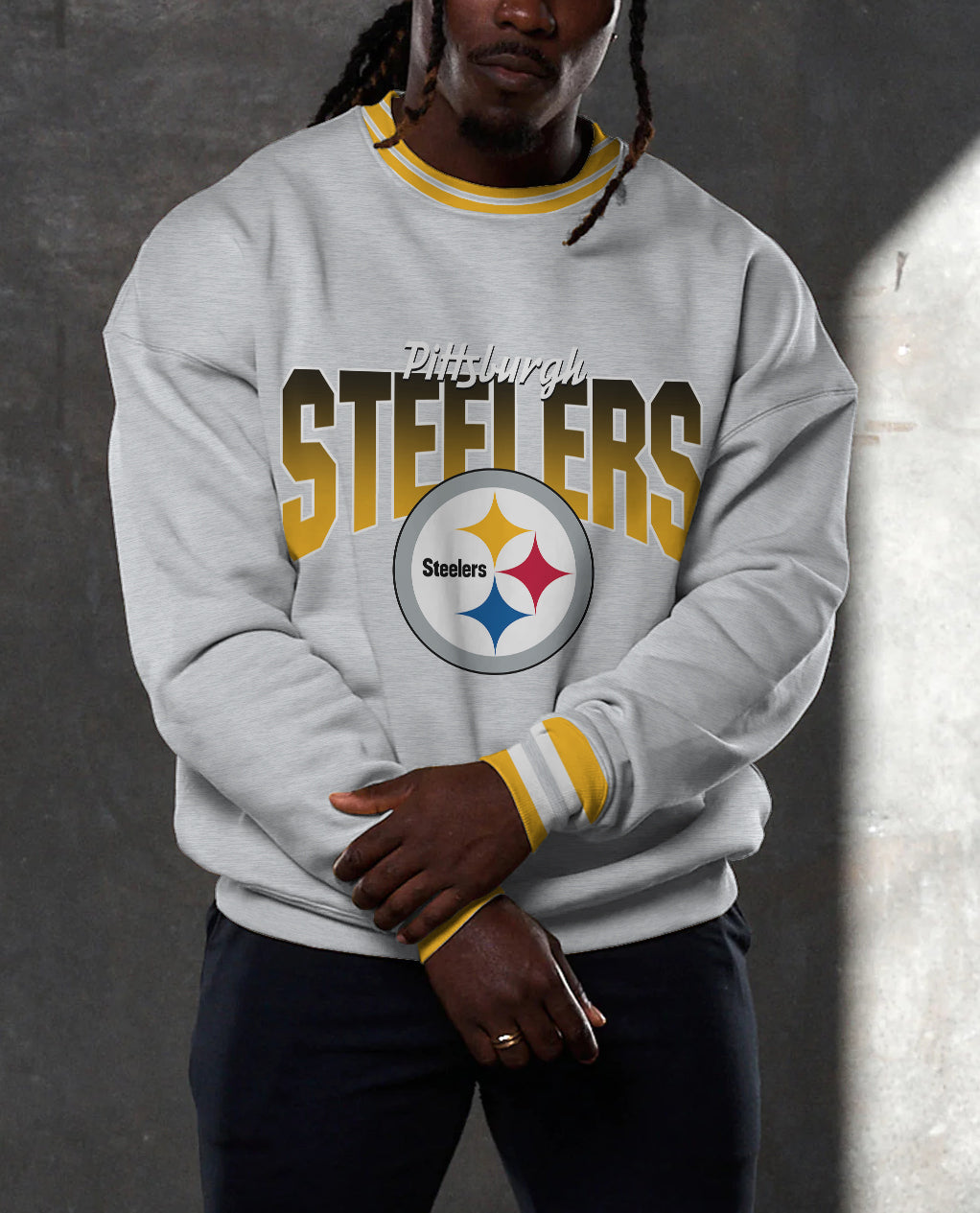 Pittsburgh Steelers 3D Limited Edition Crew Neck sweatshirt