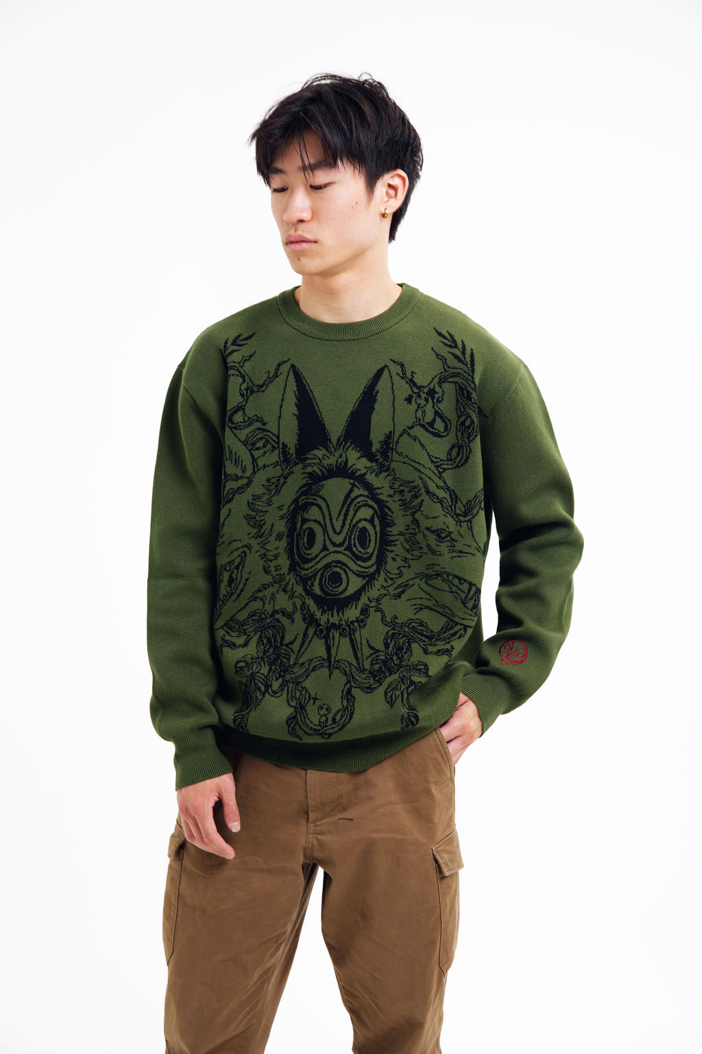 San Mask Knit Sweater