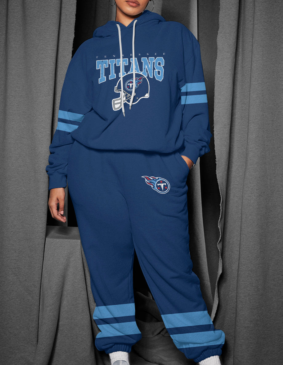 Tennessee Titans  3D Printed Pullover Hoodie And Sweatpant 2pcs Tracksuits