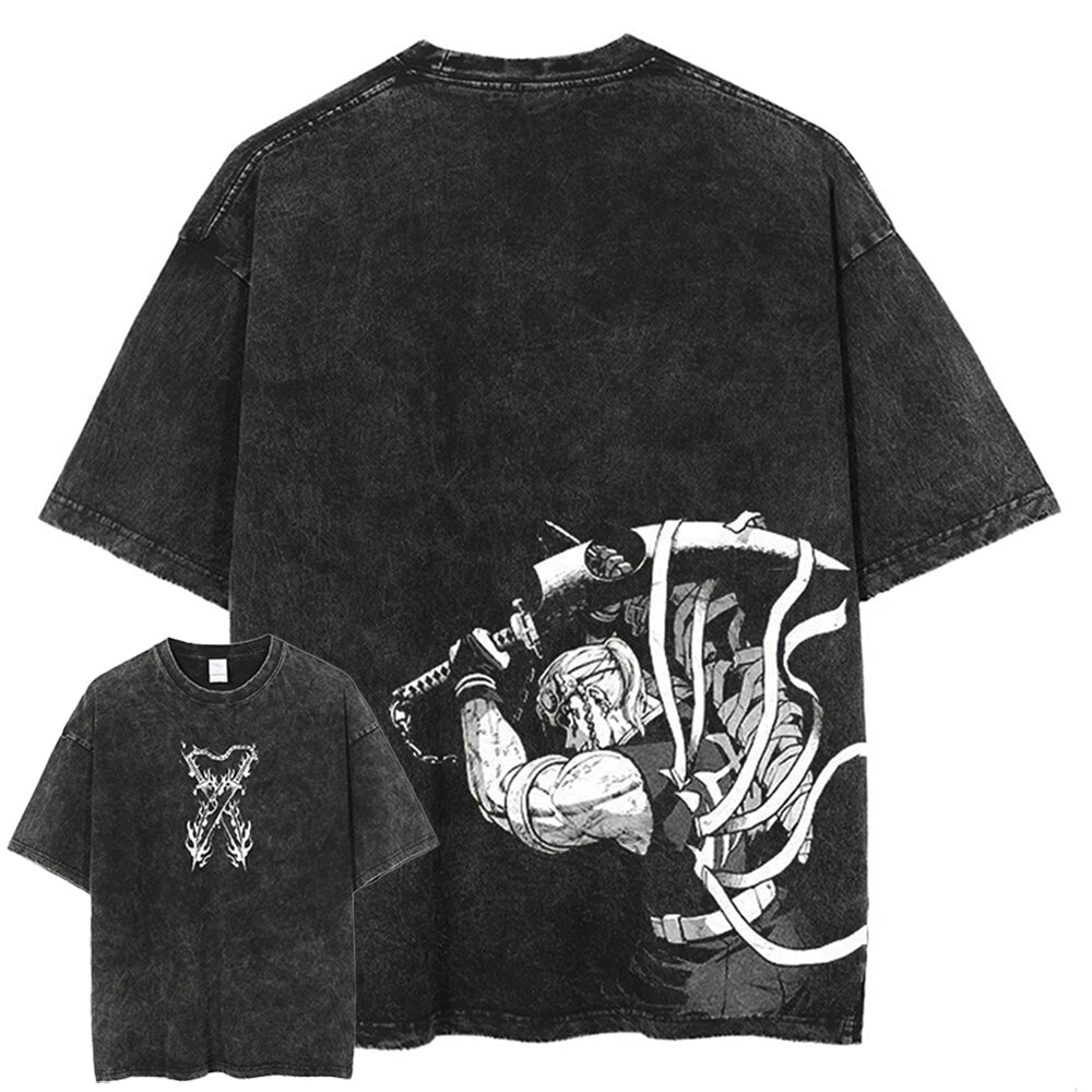 "Slayer" 2-Sided Vintage Oversized T Shirt