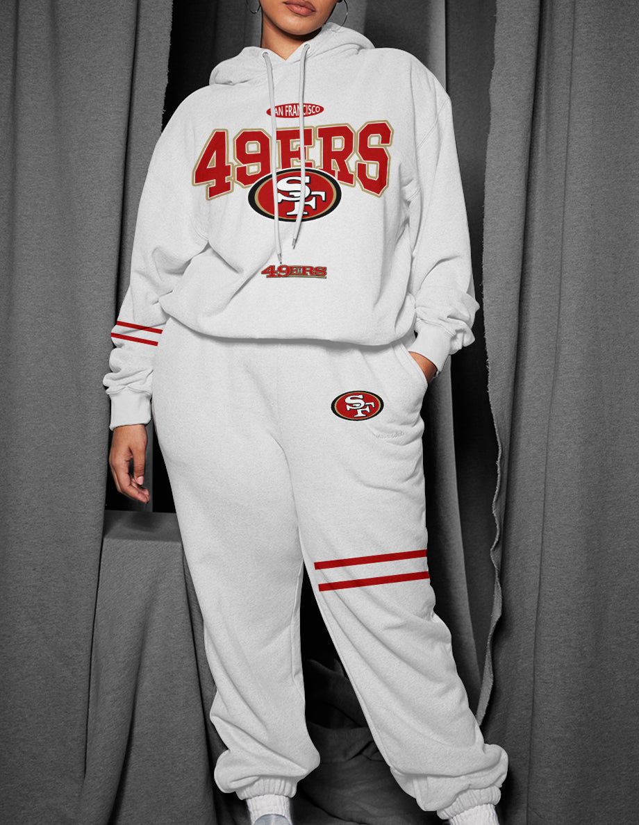 San Francisco 49ers 3D Printed Pullover Hoodie And Sweatpant 2pcs Tracksuits