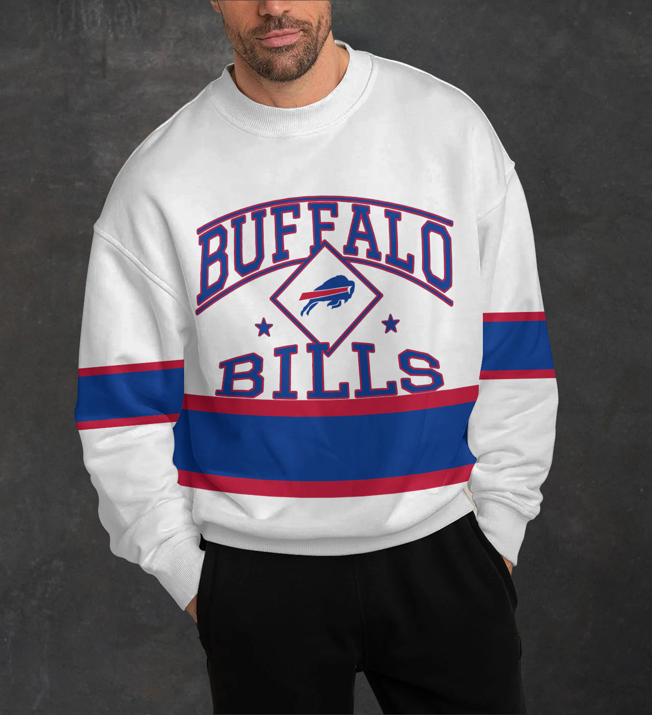 Buffalo Bills 3D Limited Edition Crew Neck sweatshirt