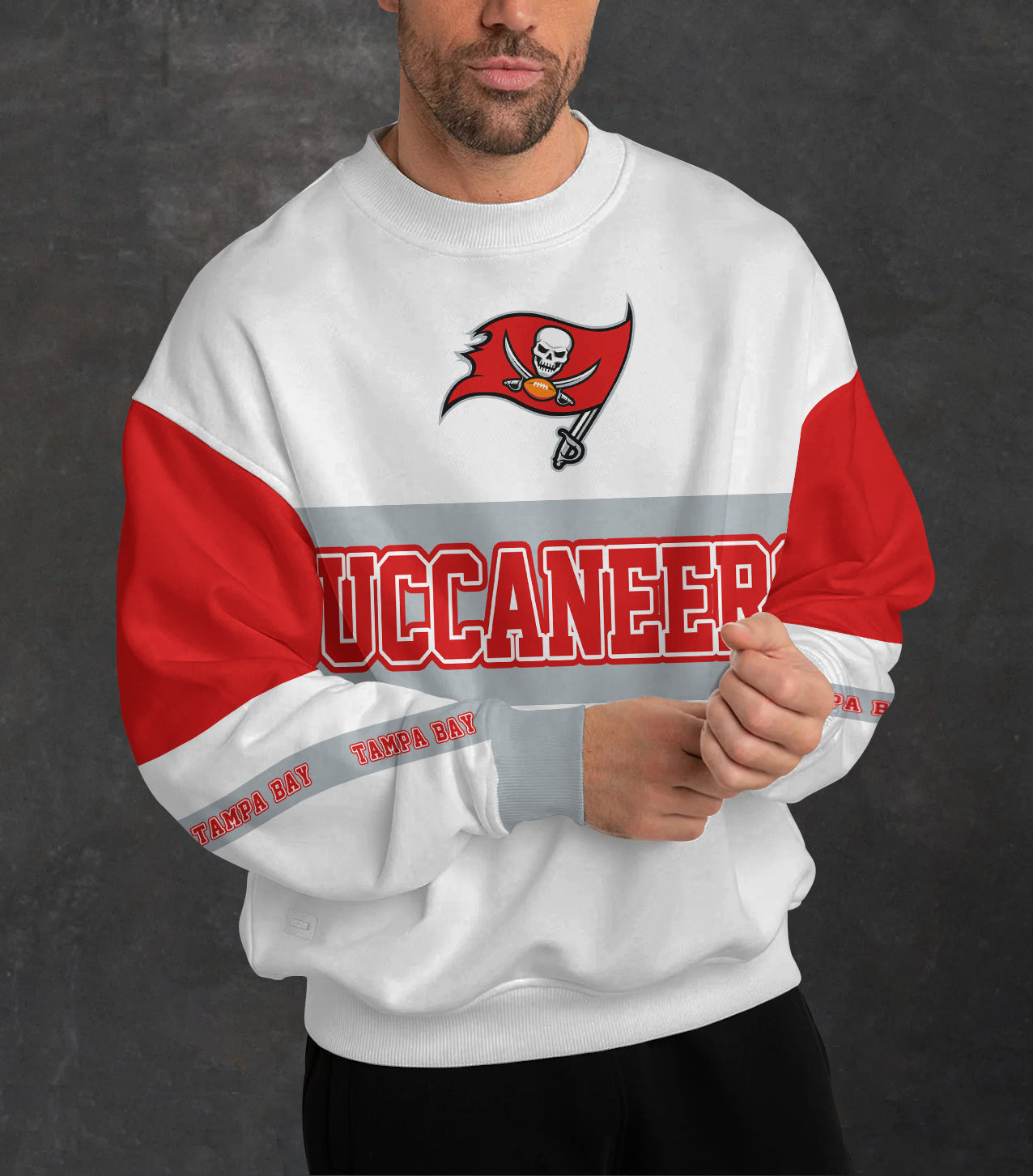 Tampa Bay Buccaneers 3D Limited Edition Crew Neck sweatshirt