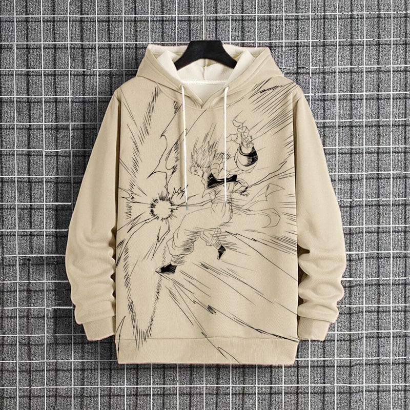 Men's Fashion Printed Casual Hoodie