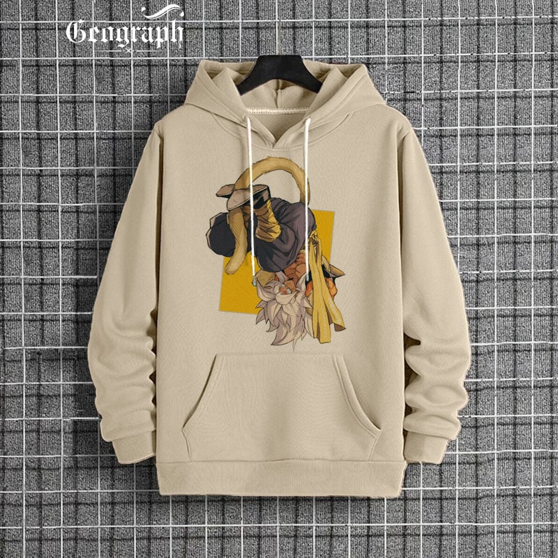 Men's Fashion Printed Casual Hoodie