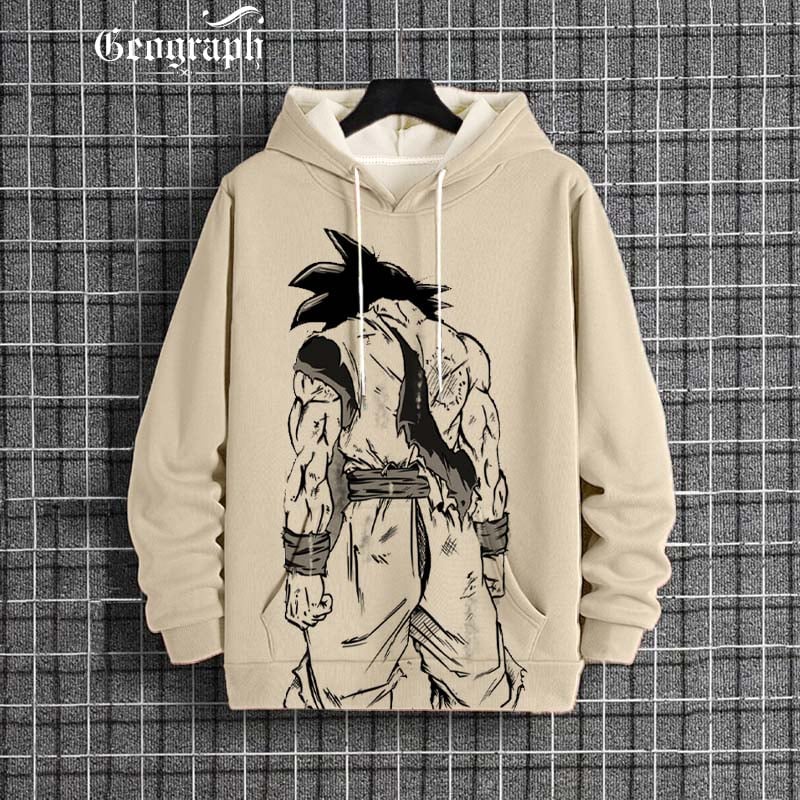 Men's Fashion Printed Casual Hoodie