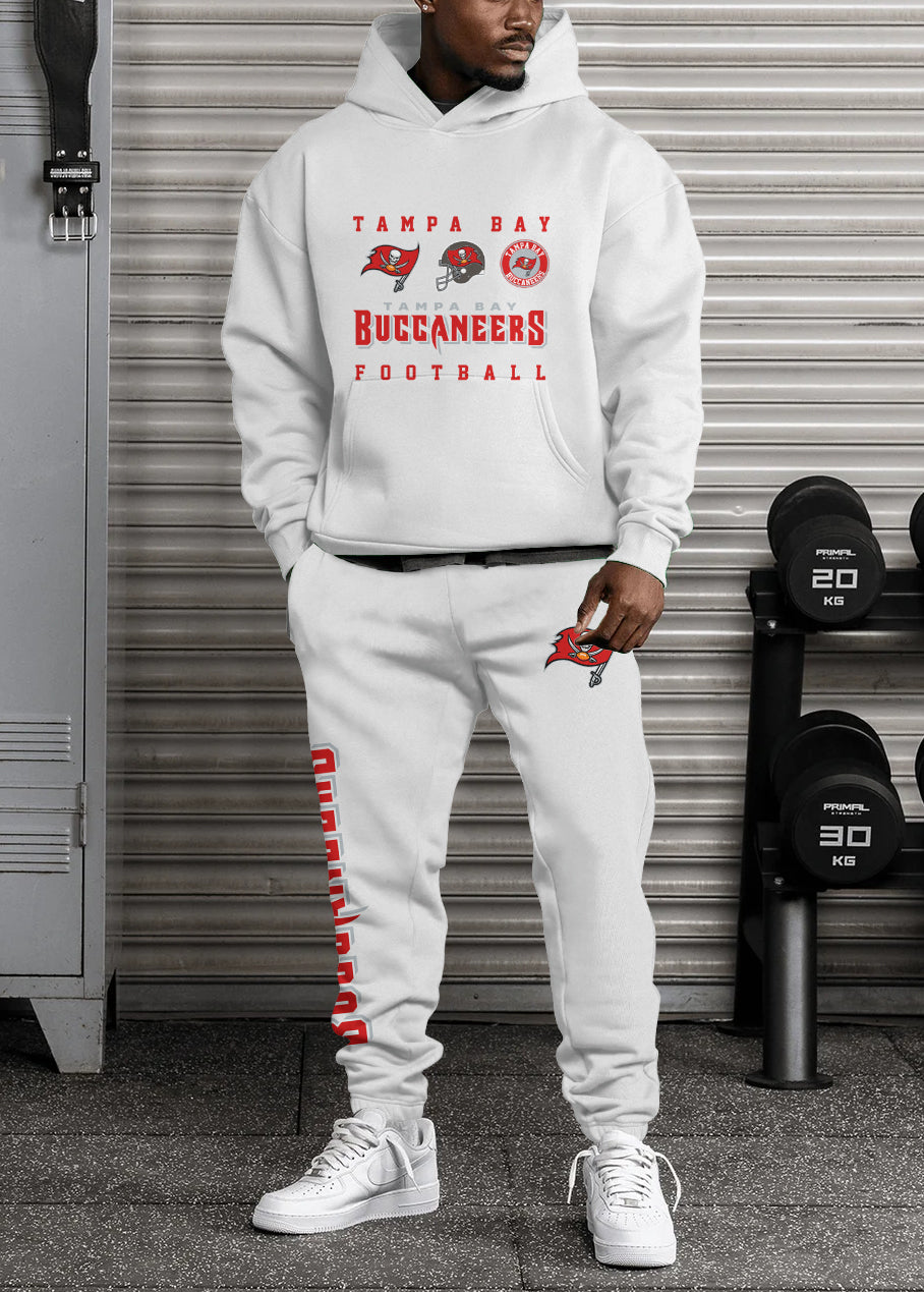 Tampa Bay Buccaneers 3D Printed Pullover Hoodie And Sweatpant 2pcs Tracksuits