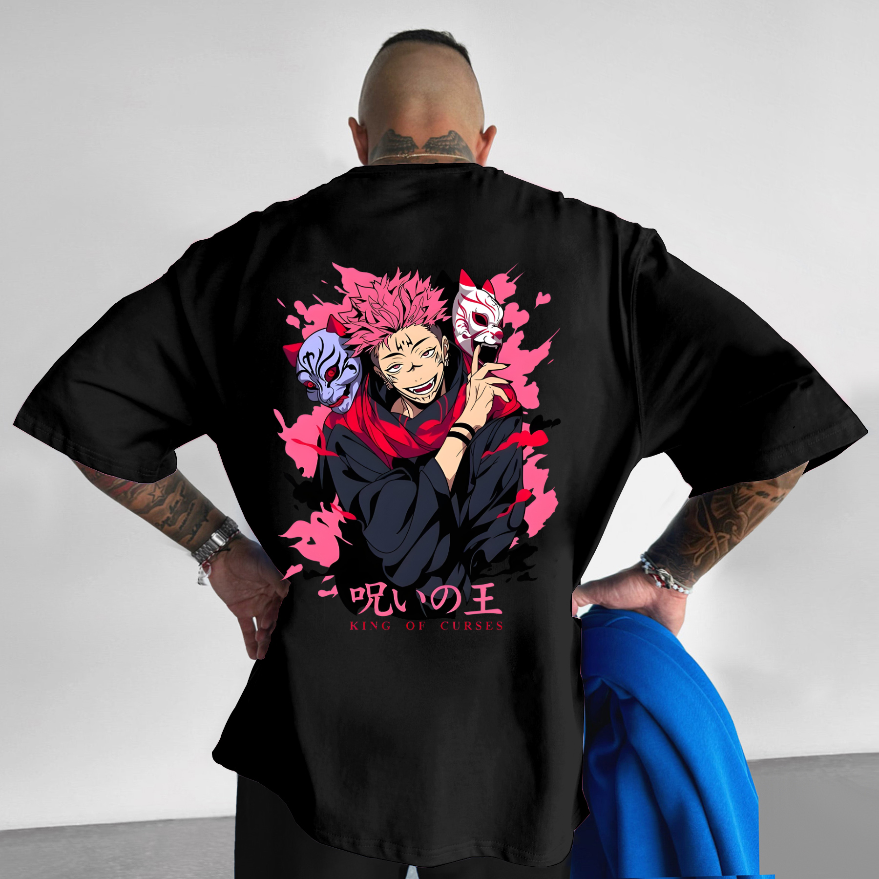 Casual Loose Anime Villain T-Shirt