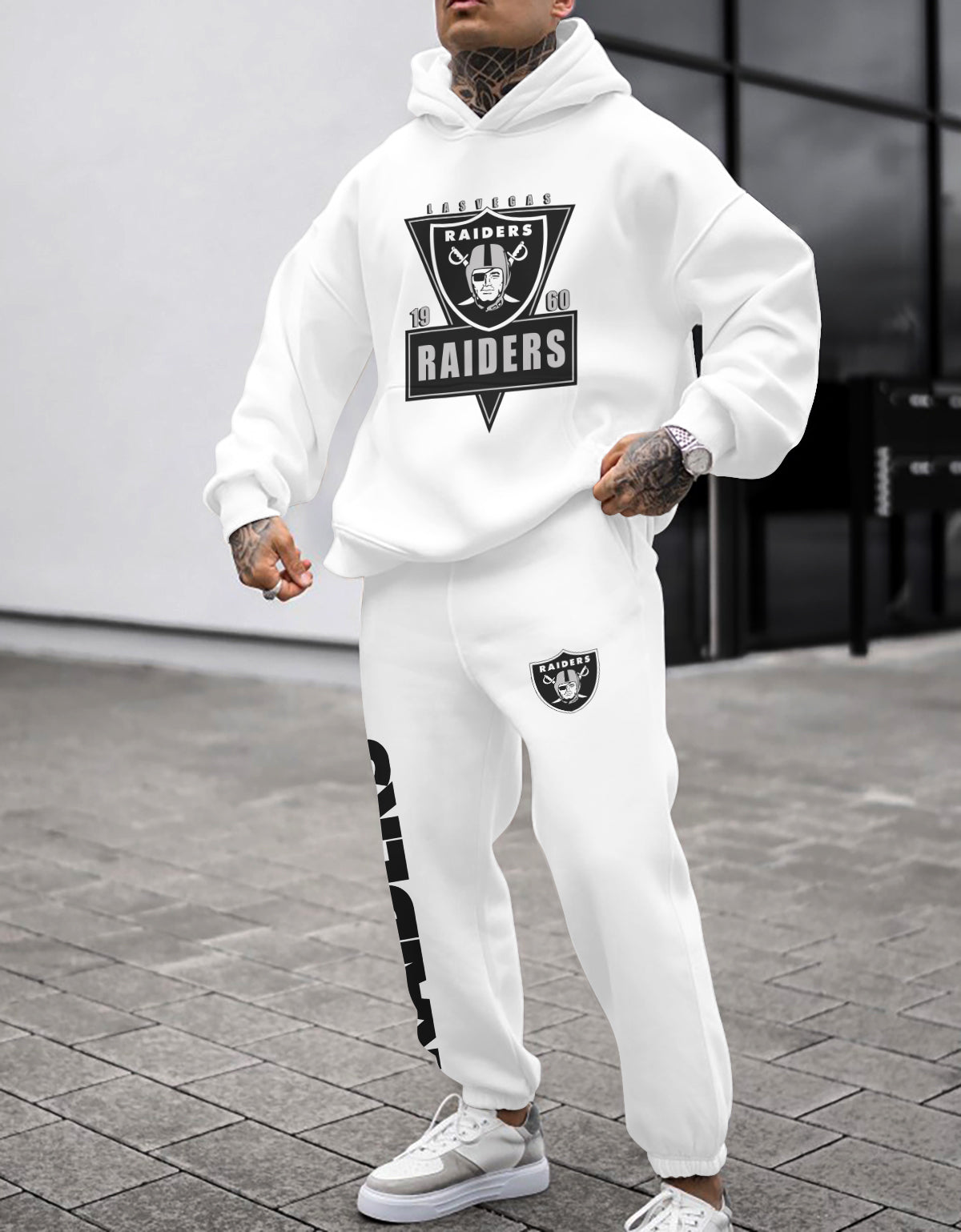 Las Vegas Raiders 3D Printed Pullover Hoodie And Sweatpant 2pcs Tracksuits