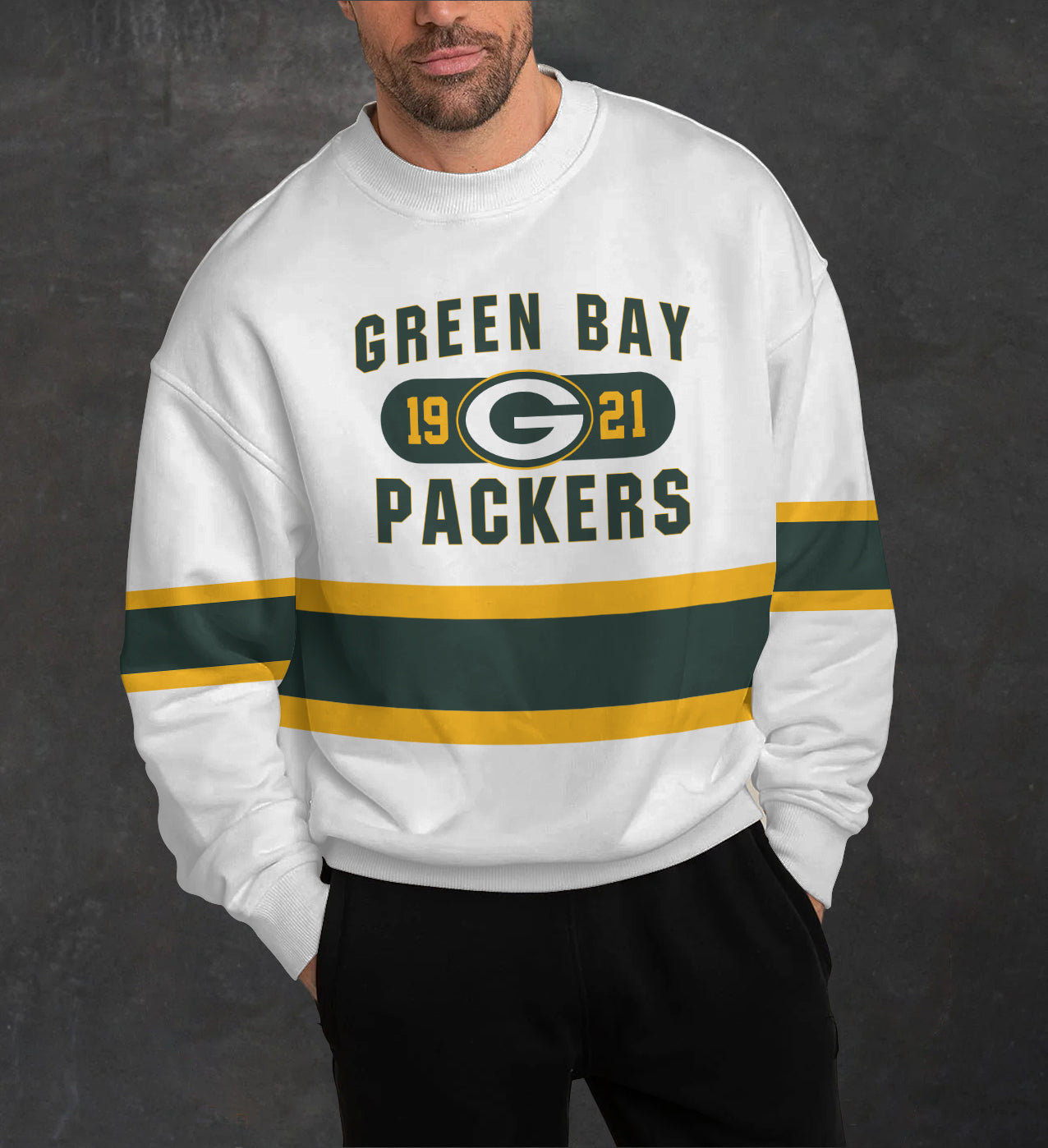 Green Bay Packers 3D Limited Edition Crew Neck sweatshirt