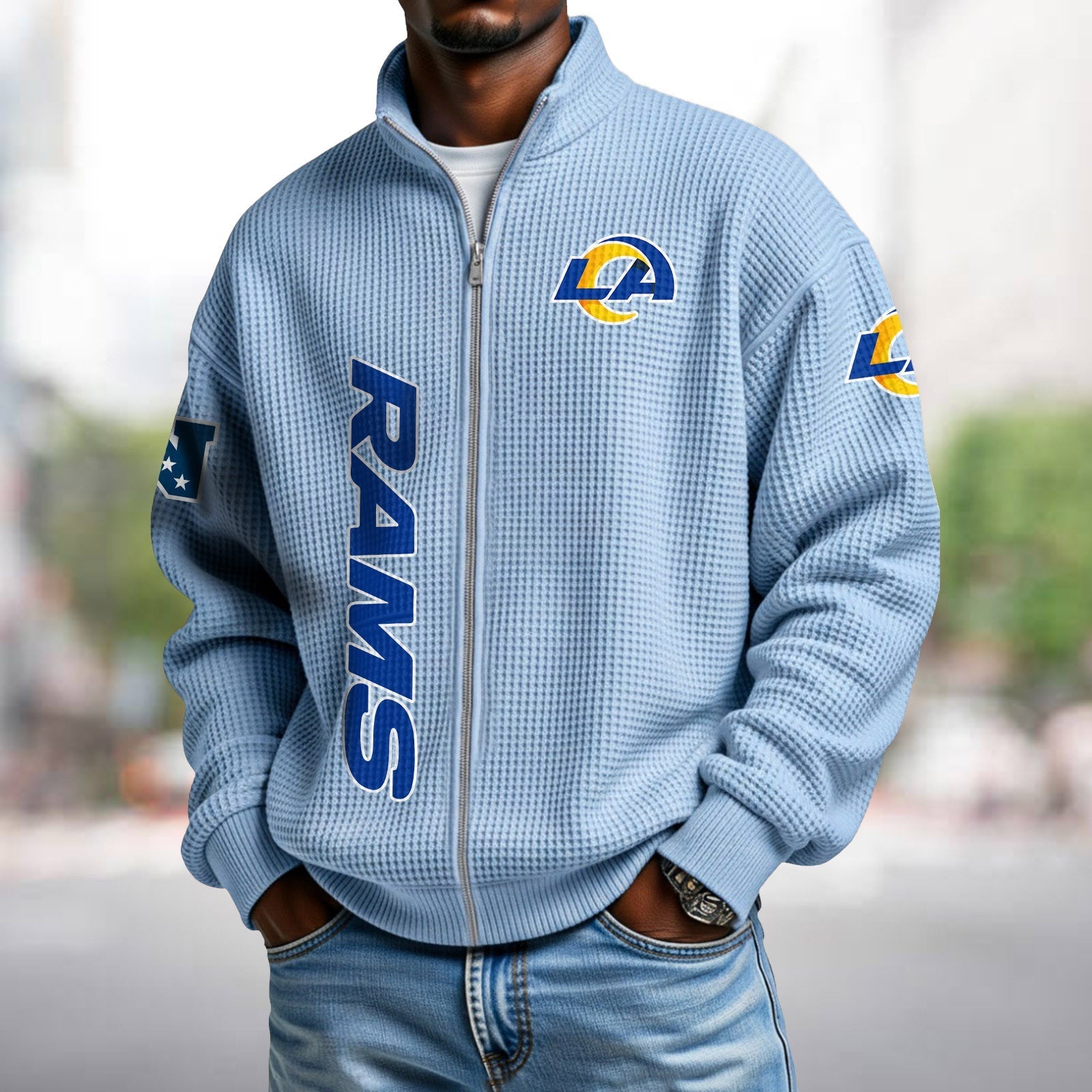 Waffle Hoodie – Rams