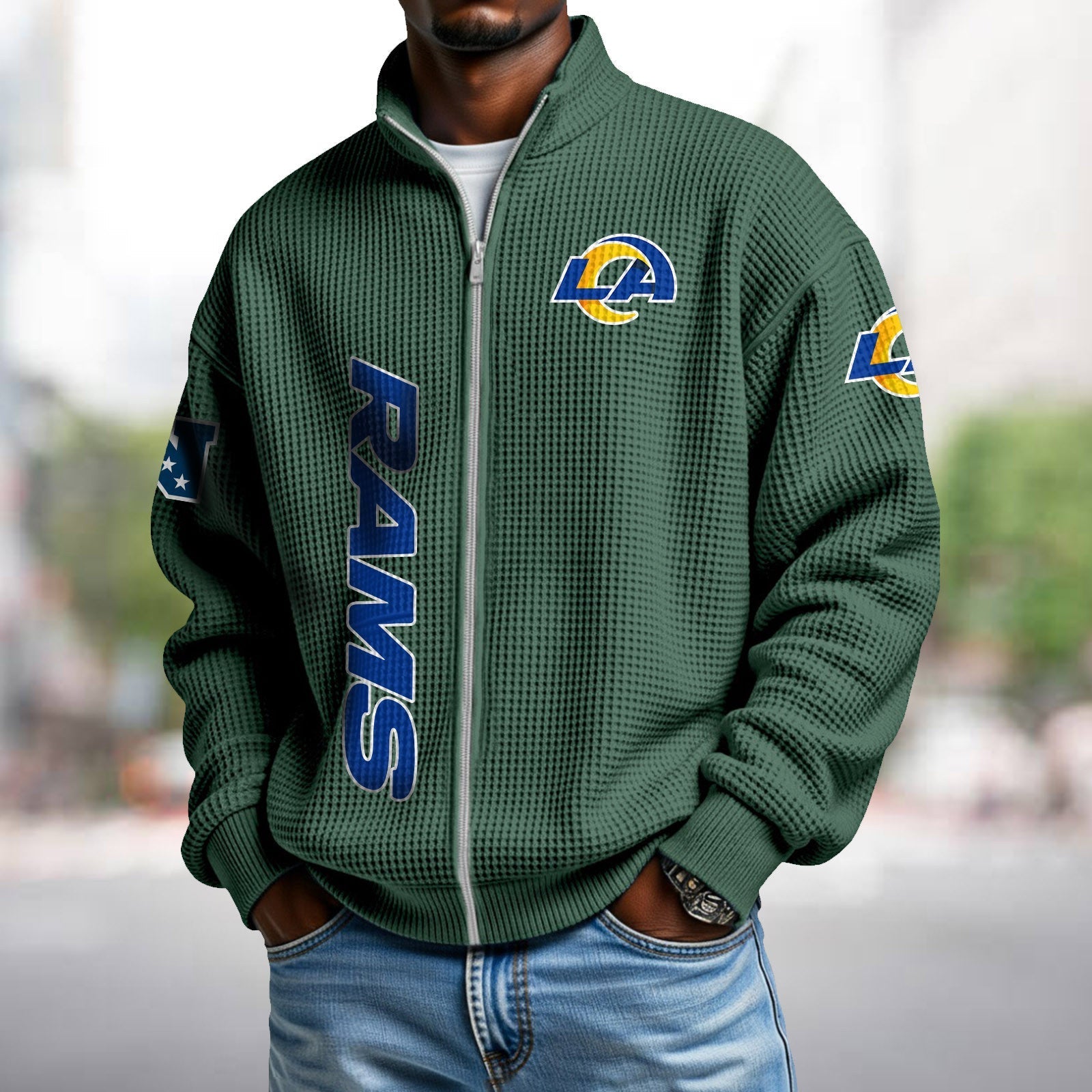 Waffle Hoodie – Rams