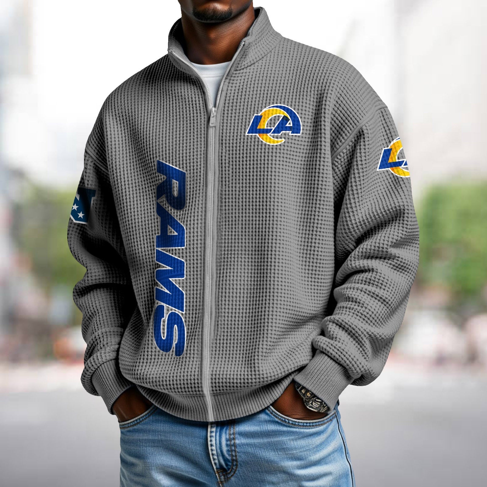 Waffle Hoodie – Rams