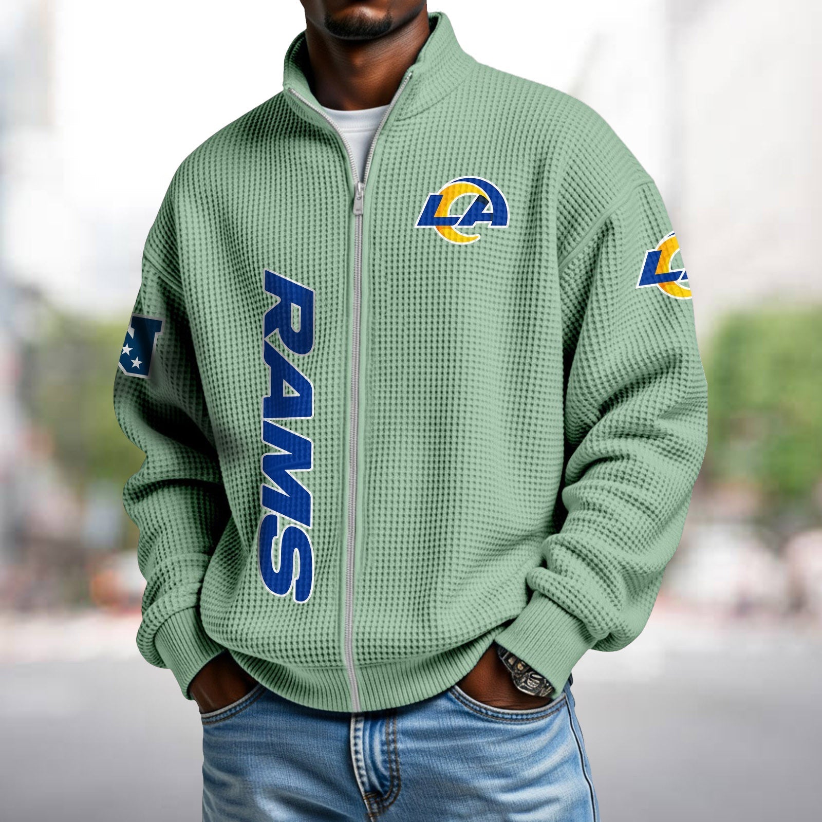 Waffle Hoodie – Rams