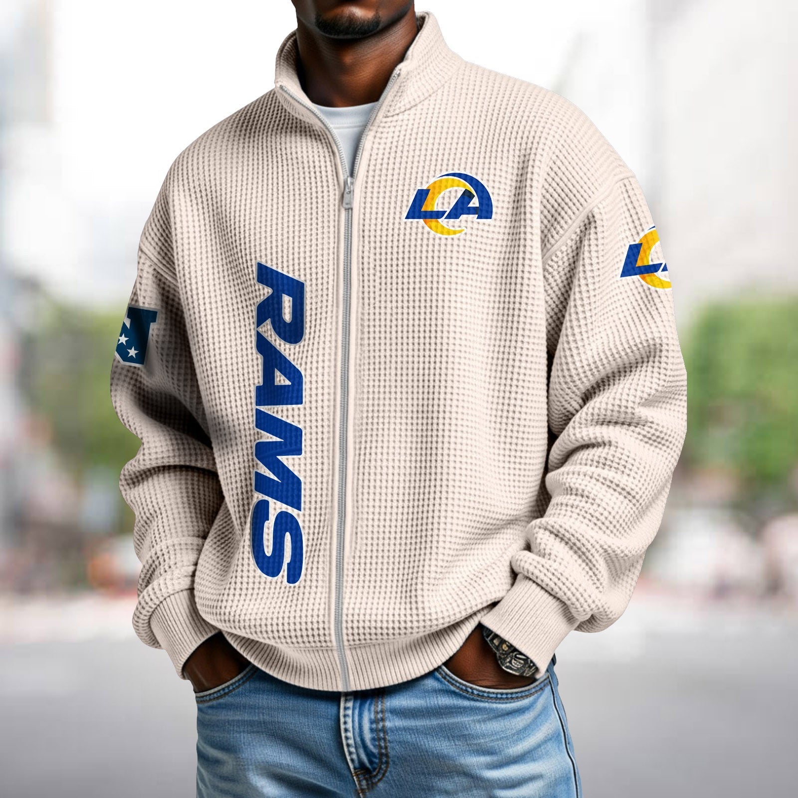 Waffle Hoodie – Rams