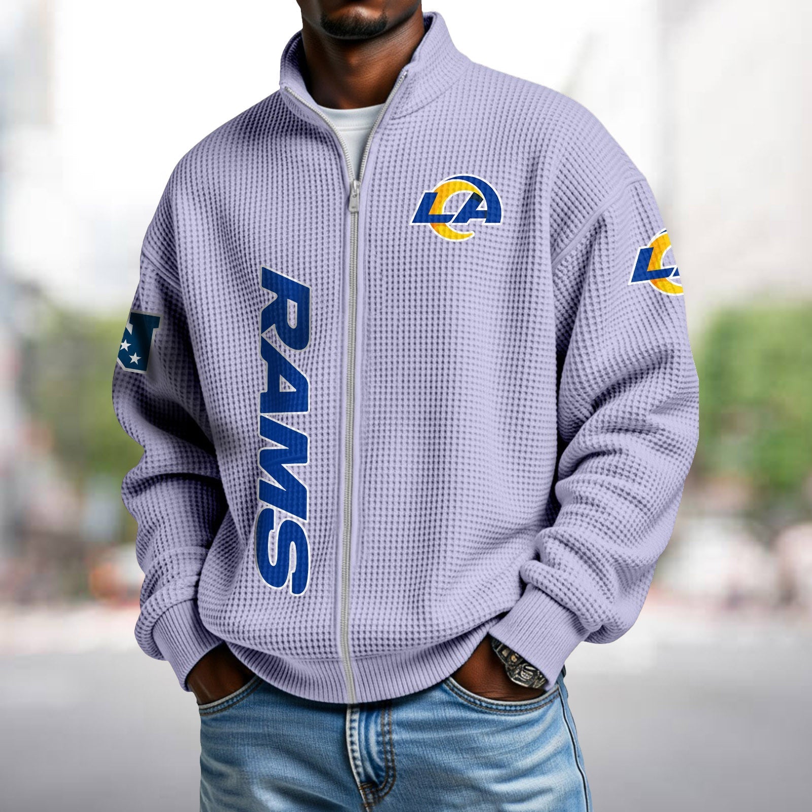 Waffle Hoodie – Rams