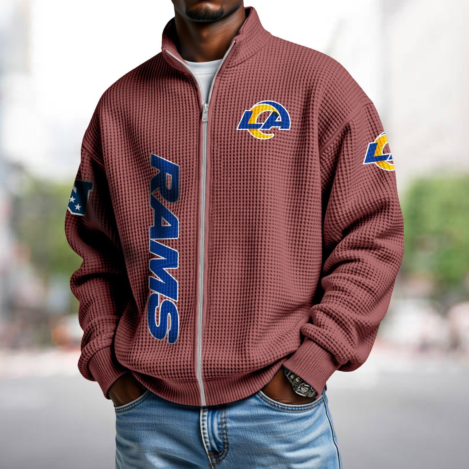Waffle Hoodie – Rams