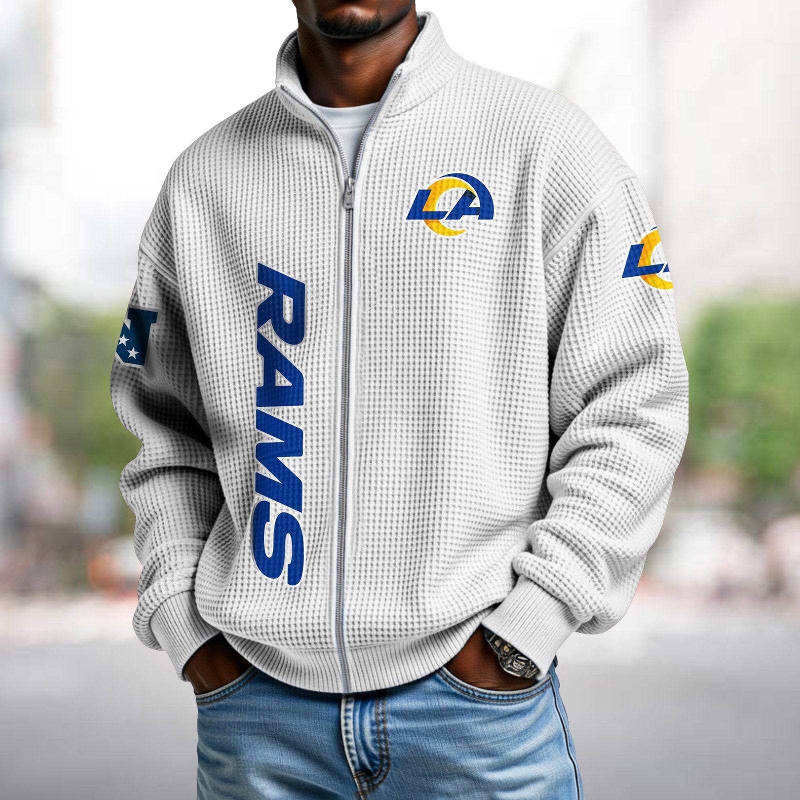 Waffle Hoodie – Rams