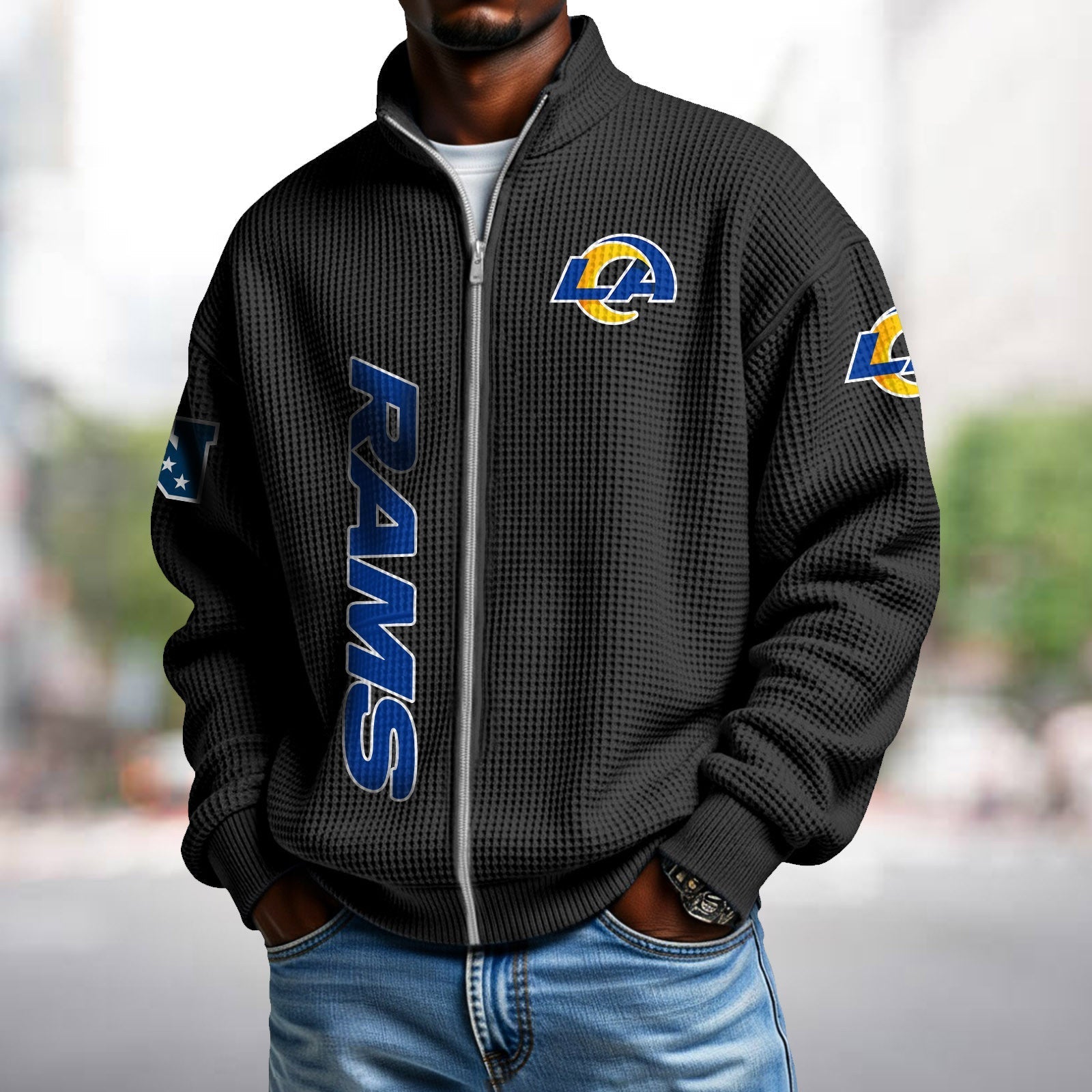 Waffle Hoodie – Rams