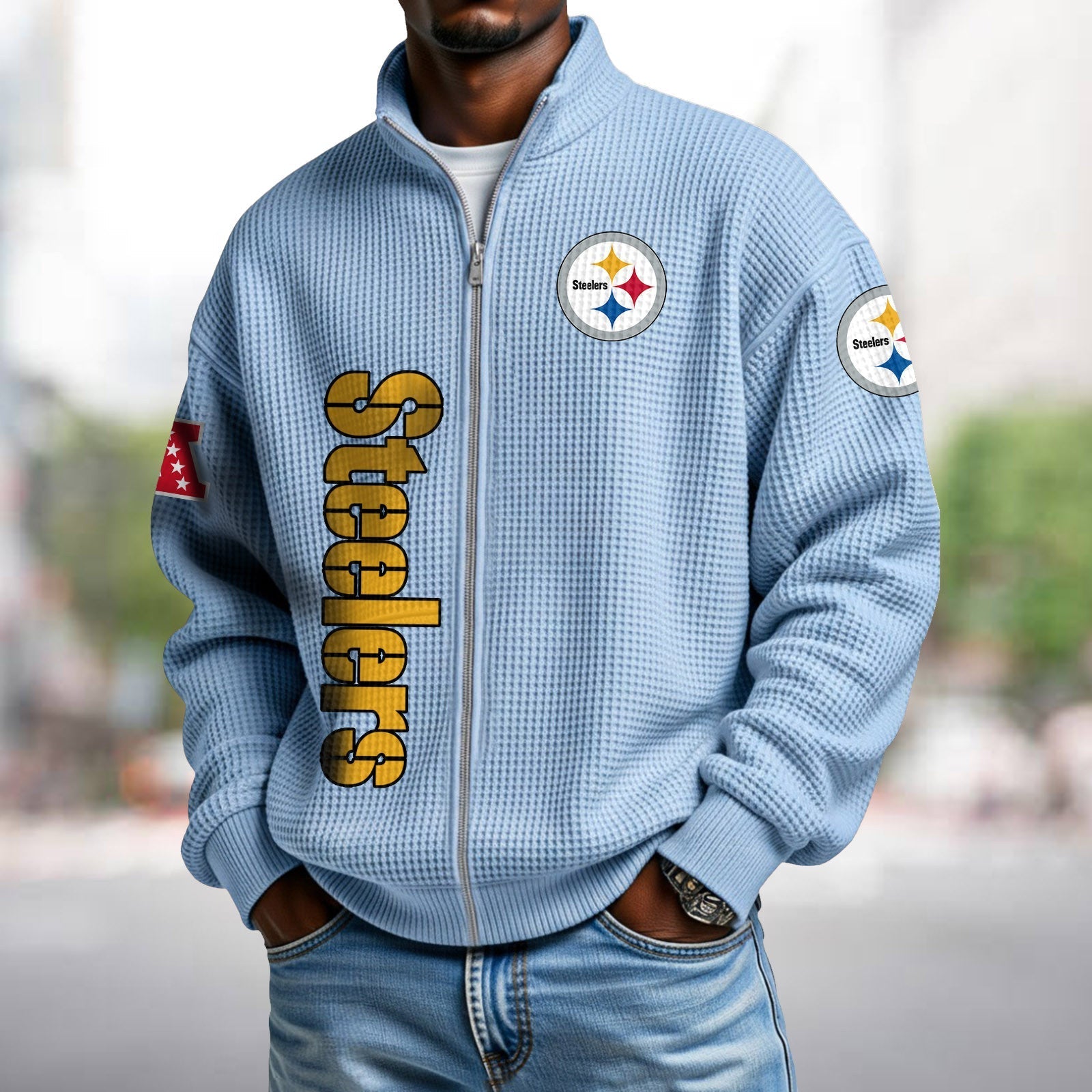 Waffle Hoodie – Steelers