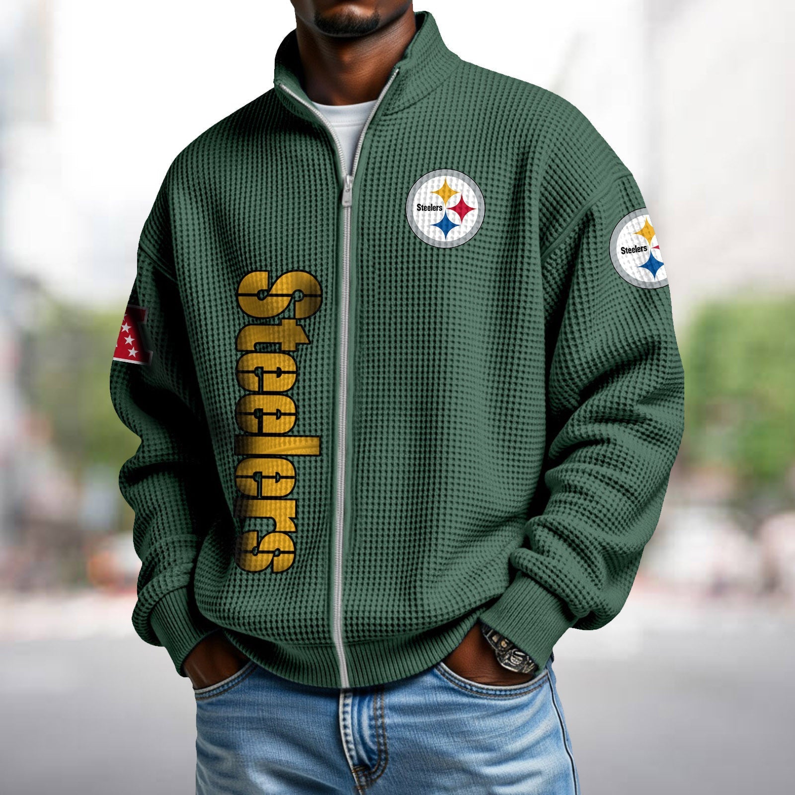 Waffle Hoodie – Steelers