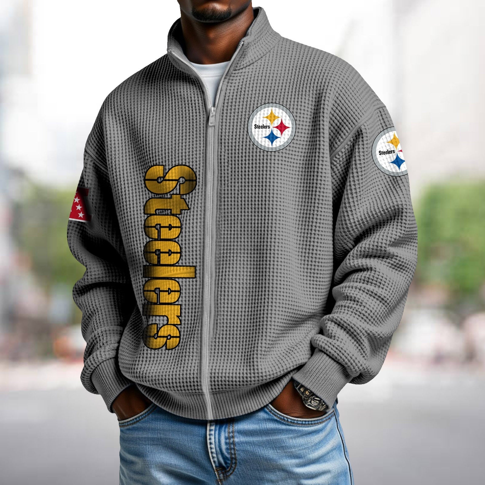 Waffle Hoodie – Steelers