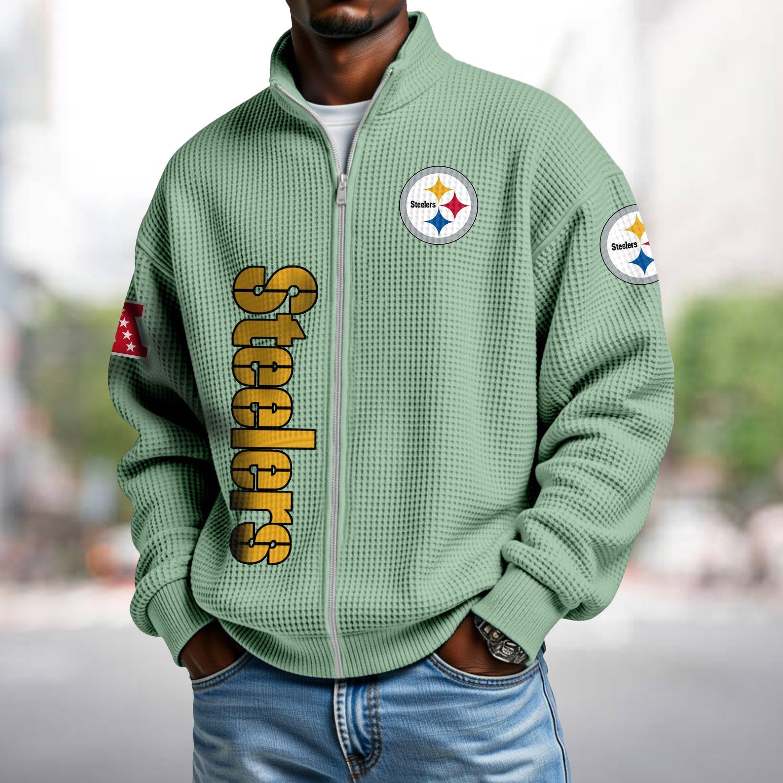 Waffle Hoodie – Steelers