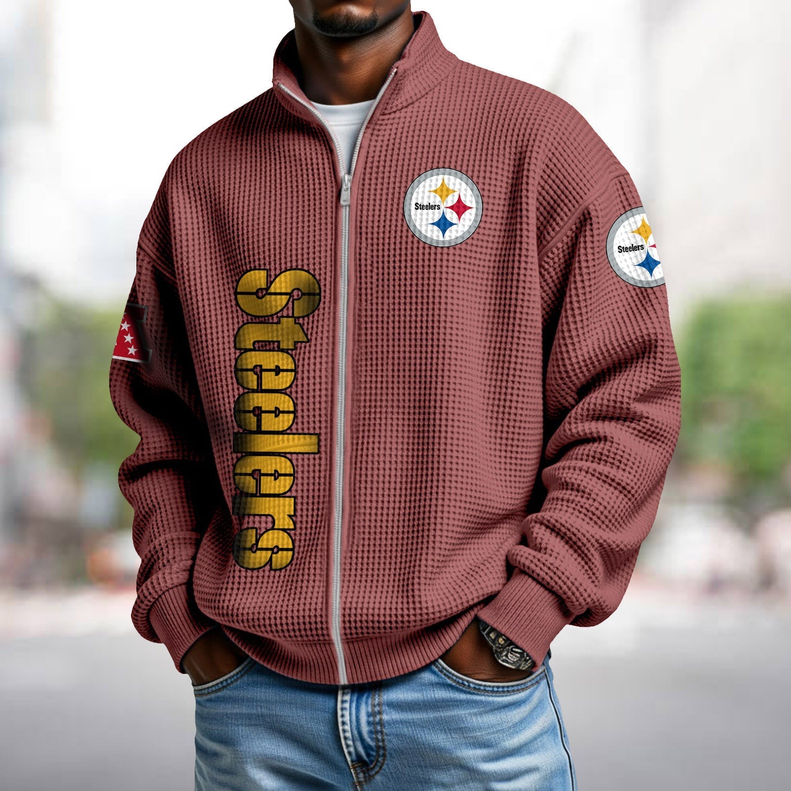 Waffle Hoodie – Steelers