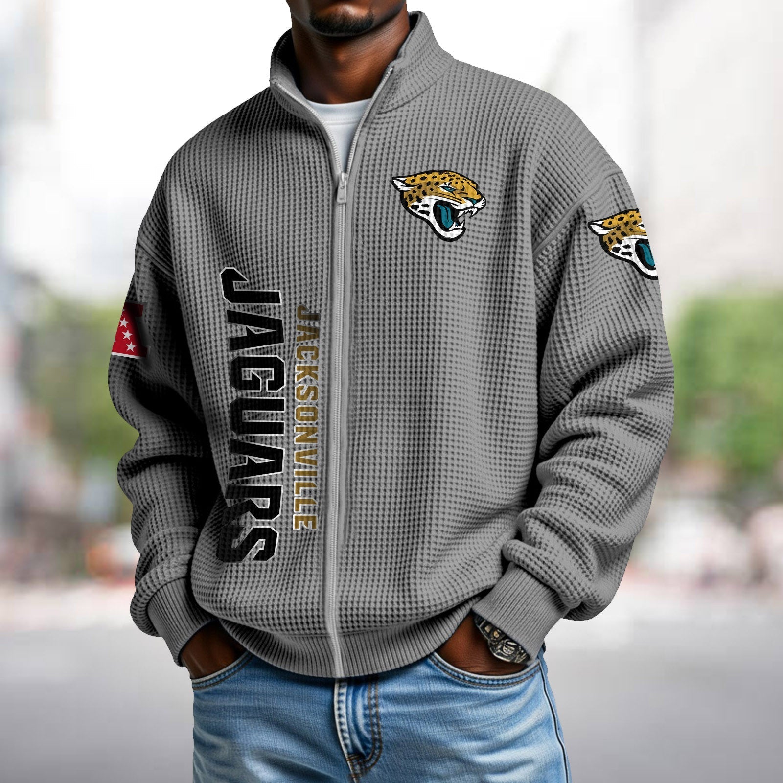Waffle Hoodie – Jaguars