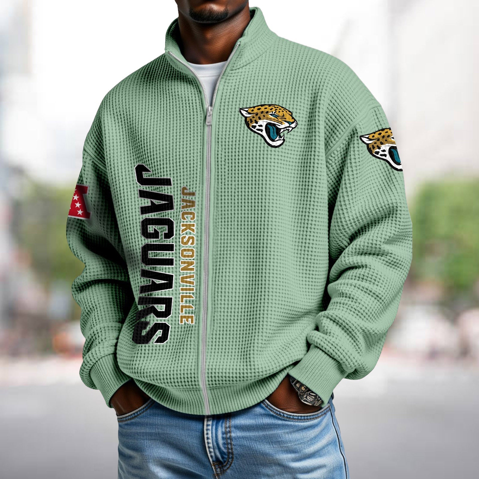 Waffle Hoodie – Jaguars