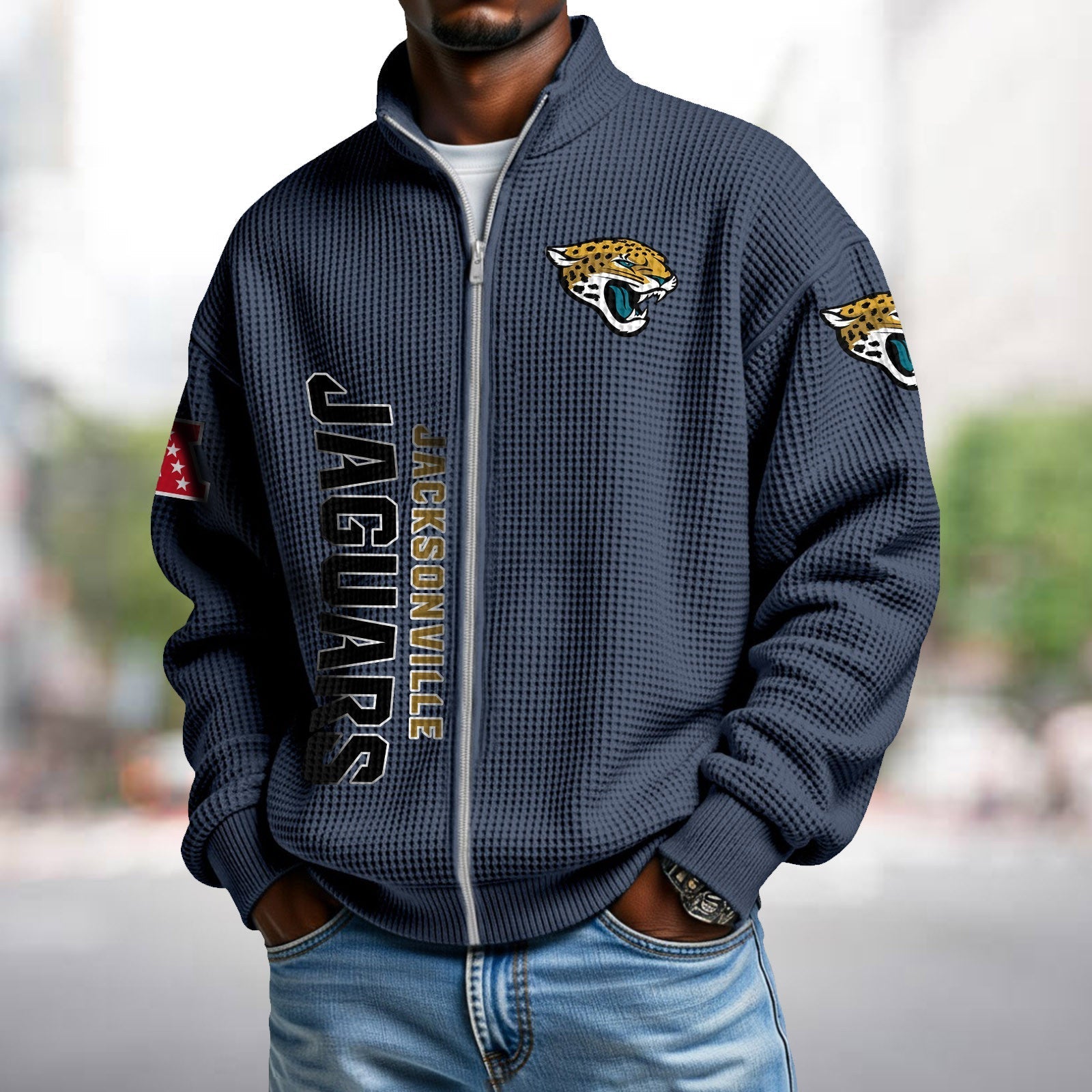 Waffle Hoodie – Jaguars