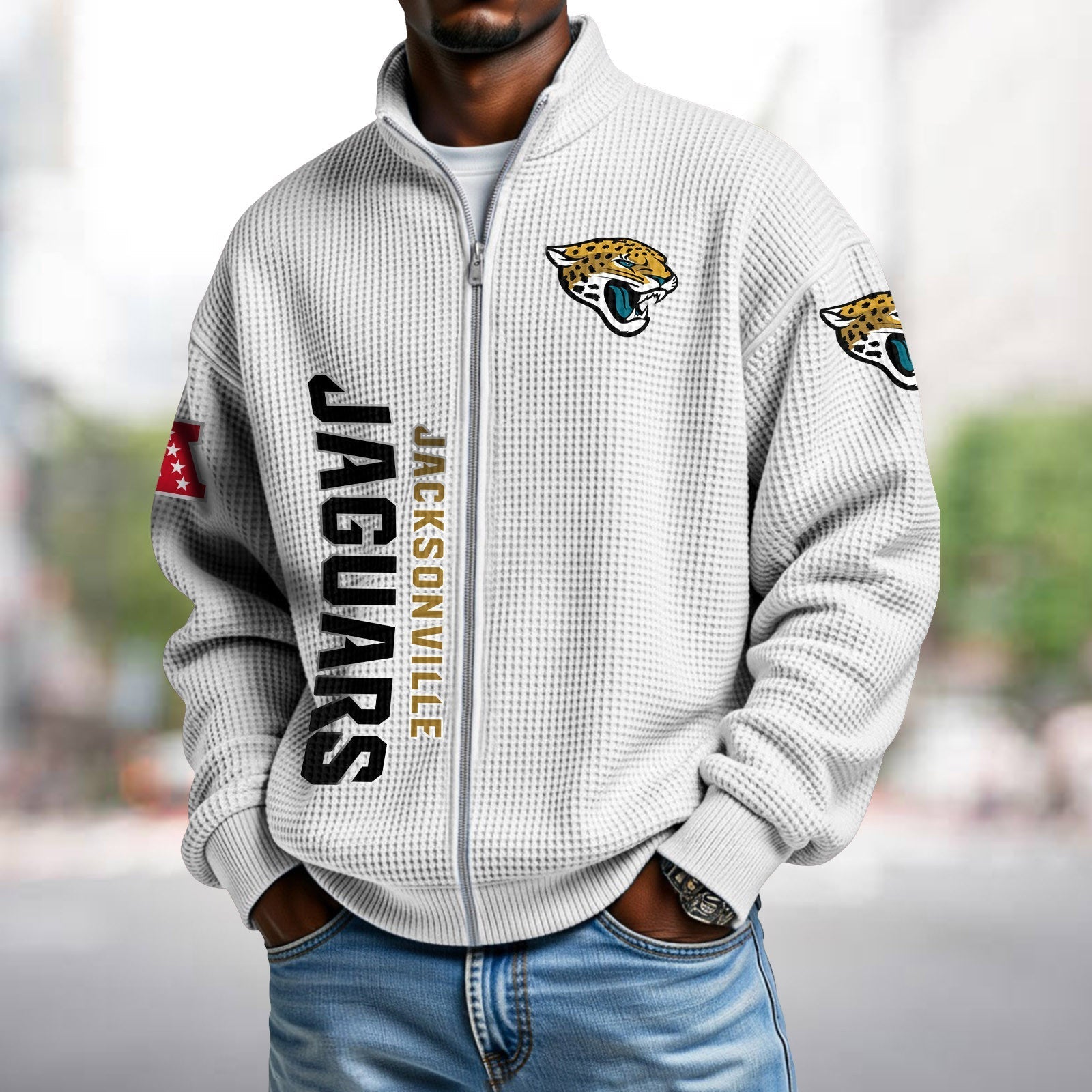 Waffle Hoodie – Jaguars