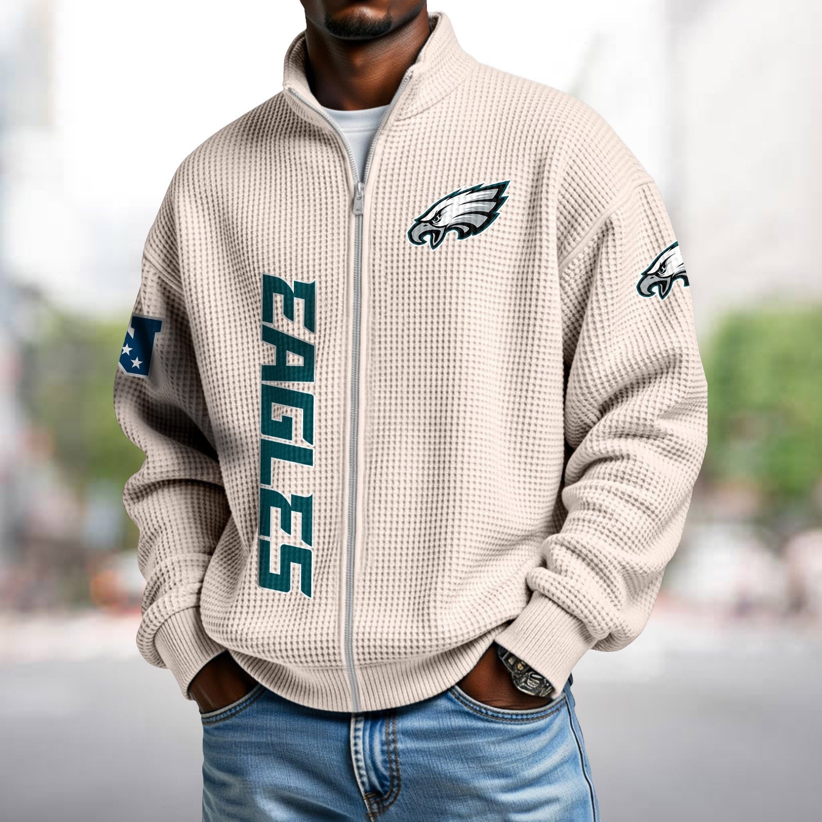 Waffle Hoodie – Eagles