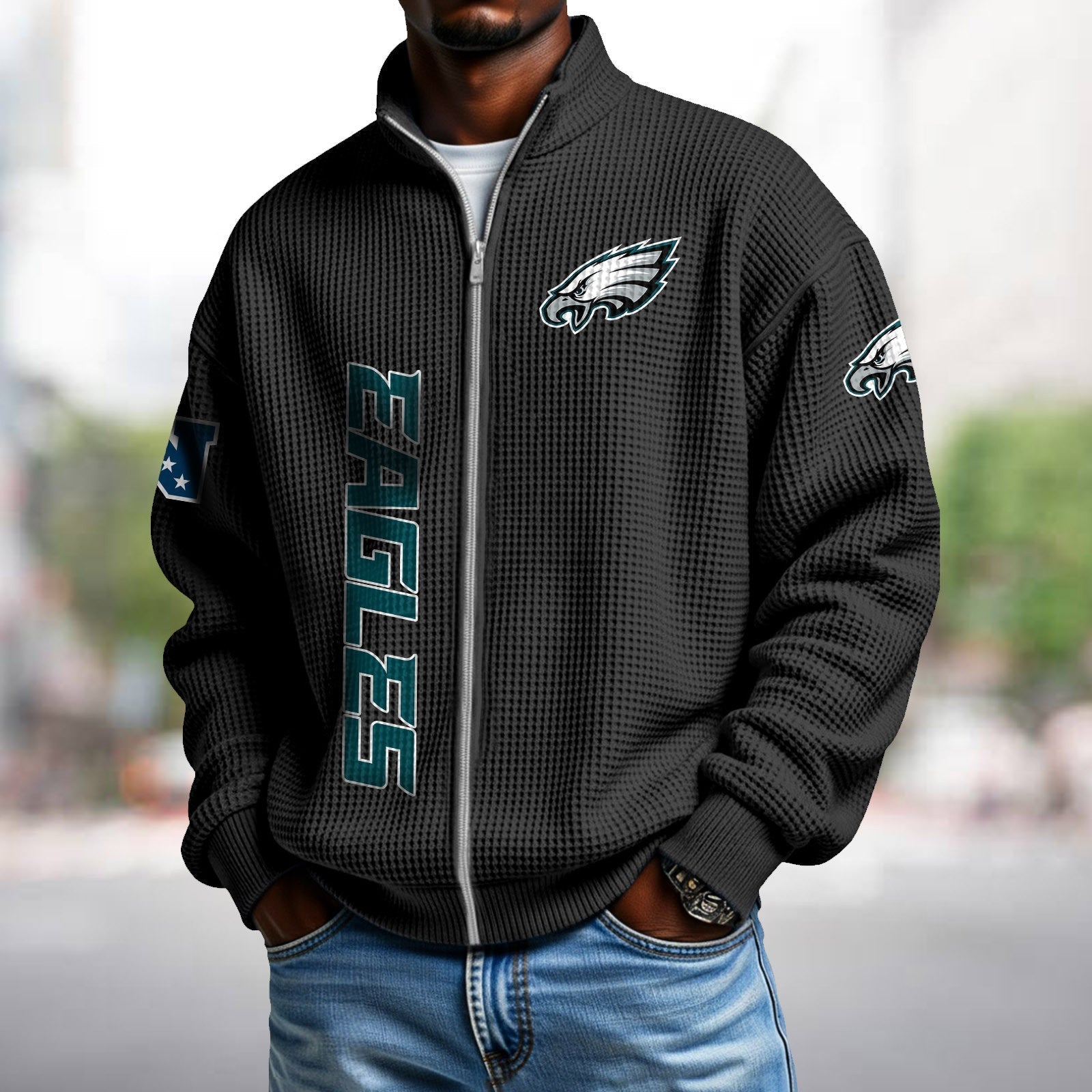 Waffle Hoodie – Eagles