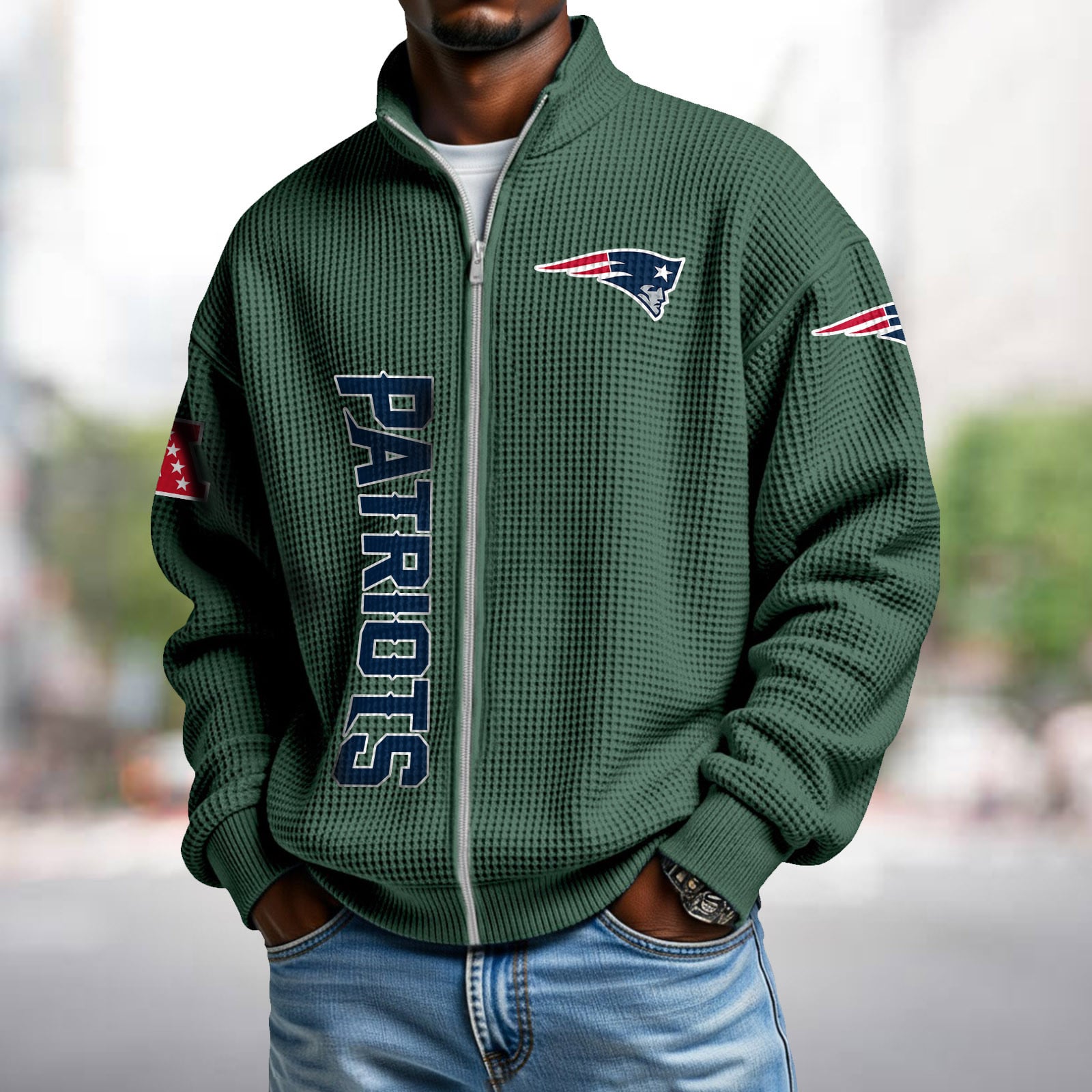 Waffle Hoodie – Patriots