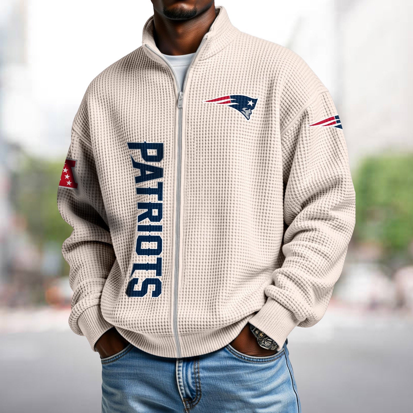 Waffle Hoodie – Patriots