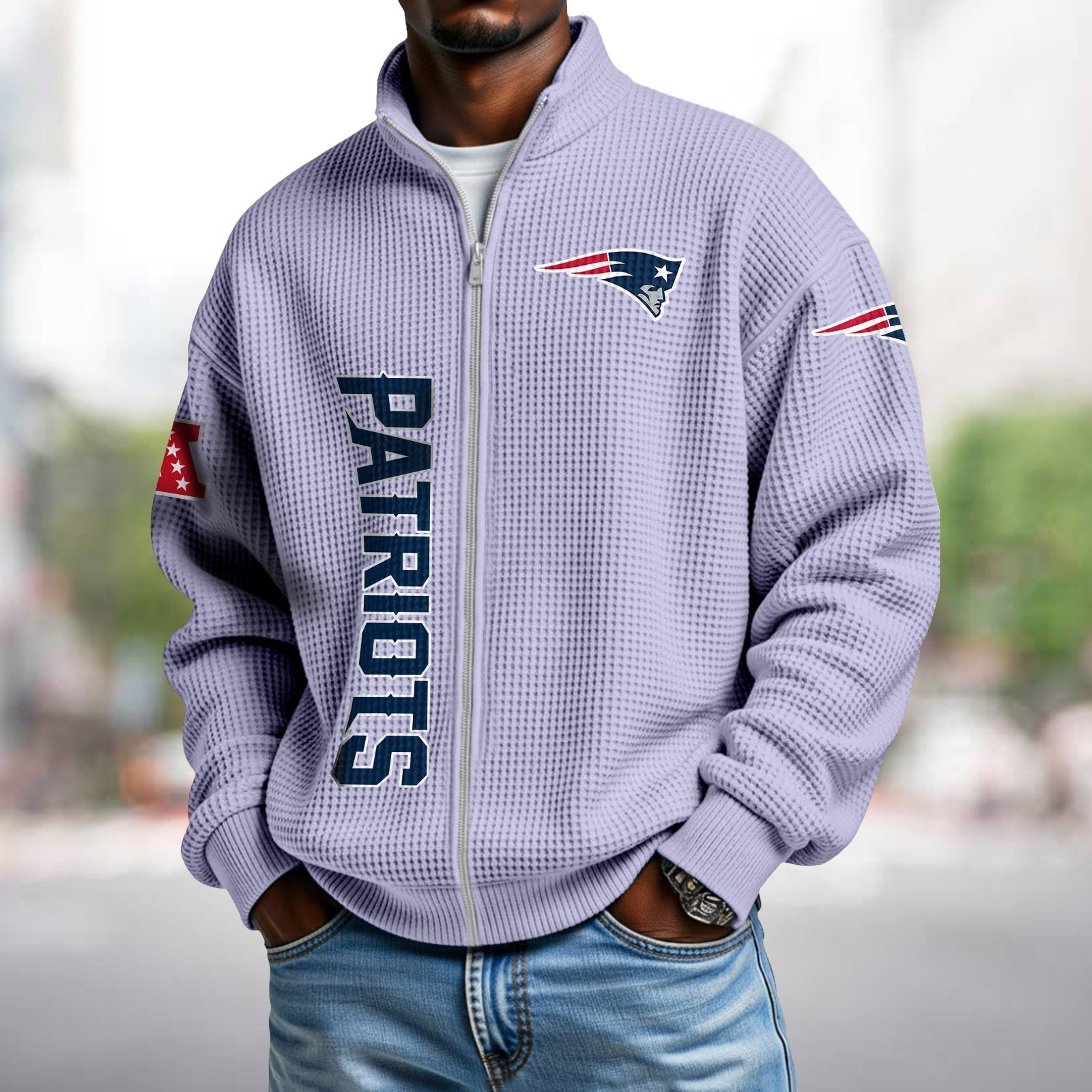Waffle Hoodie – Patriots