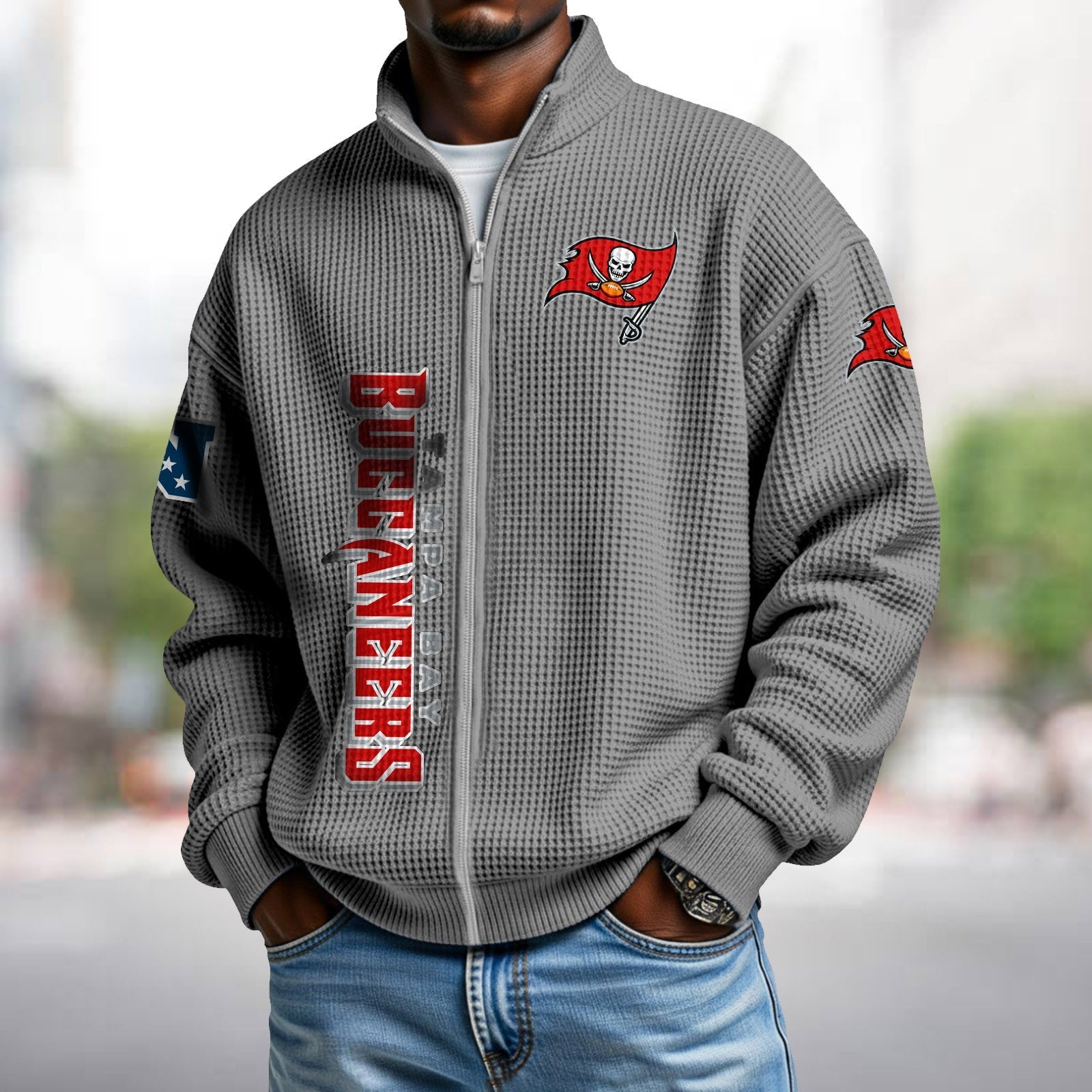 Waffle Hoodie – Buccaneers