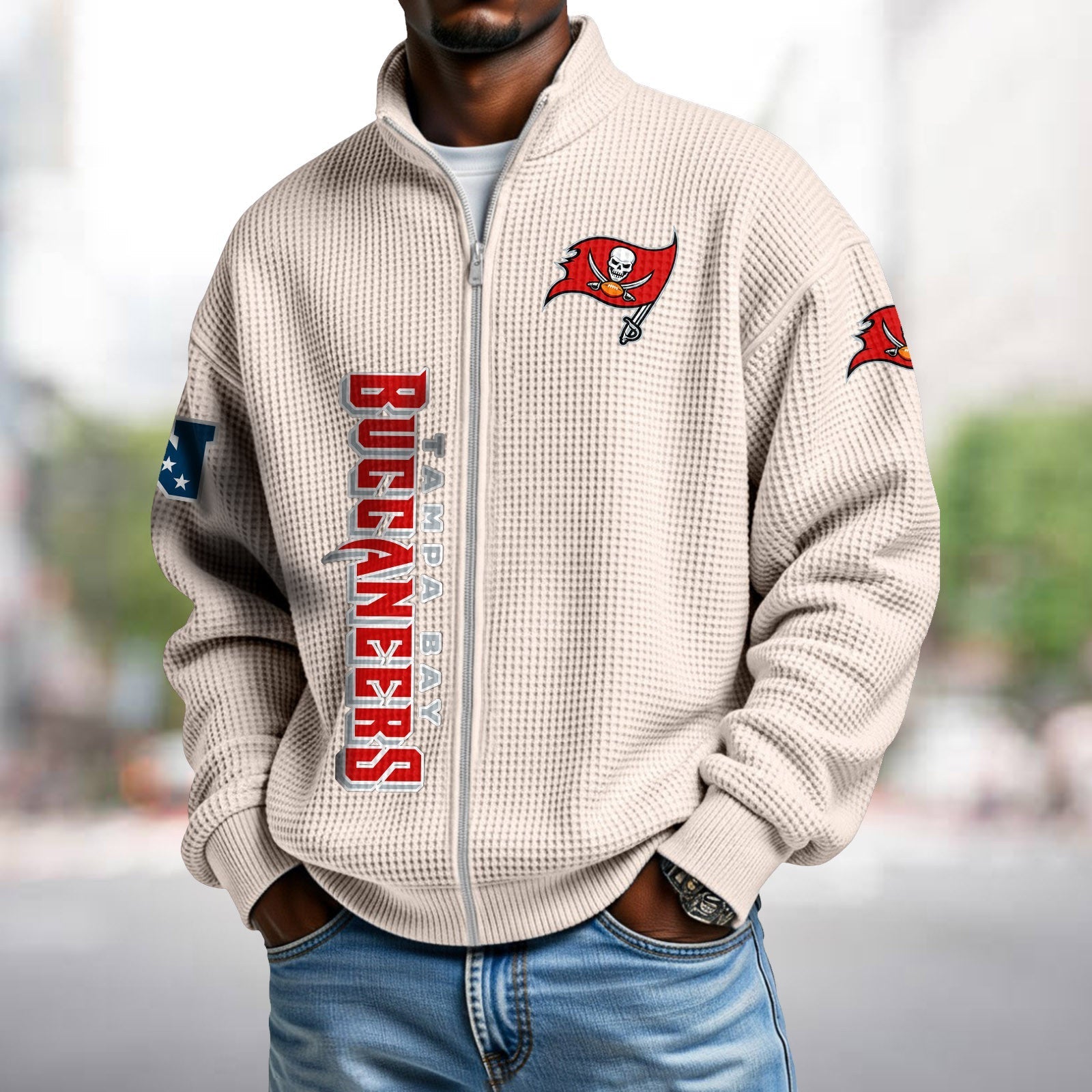 Waffle Hoodie – Buccaneers